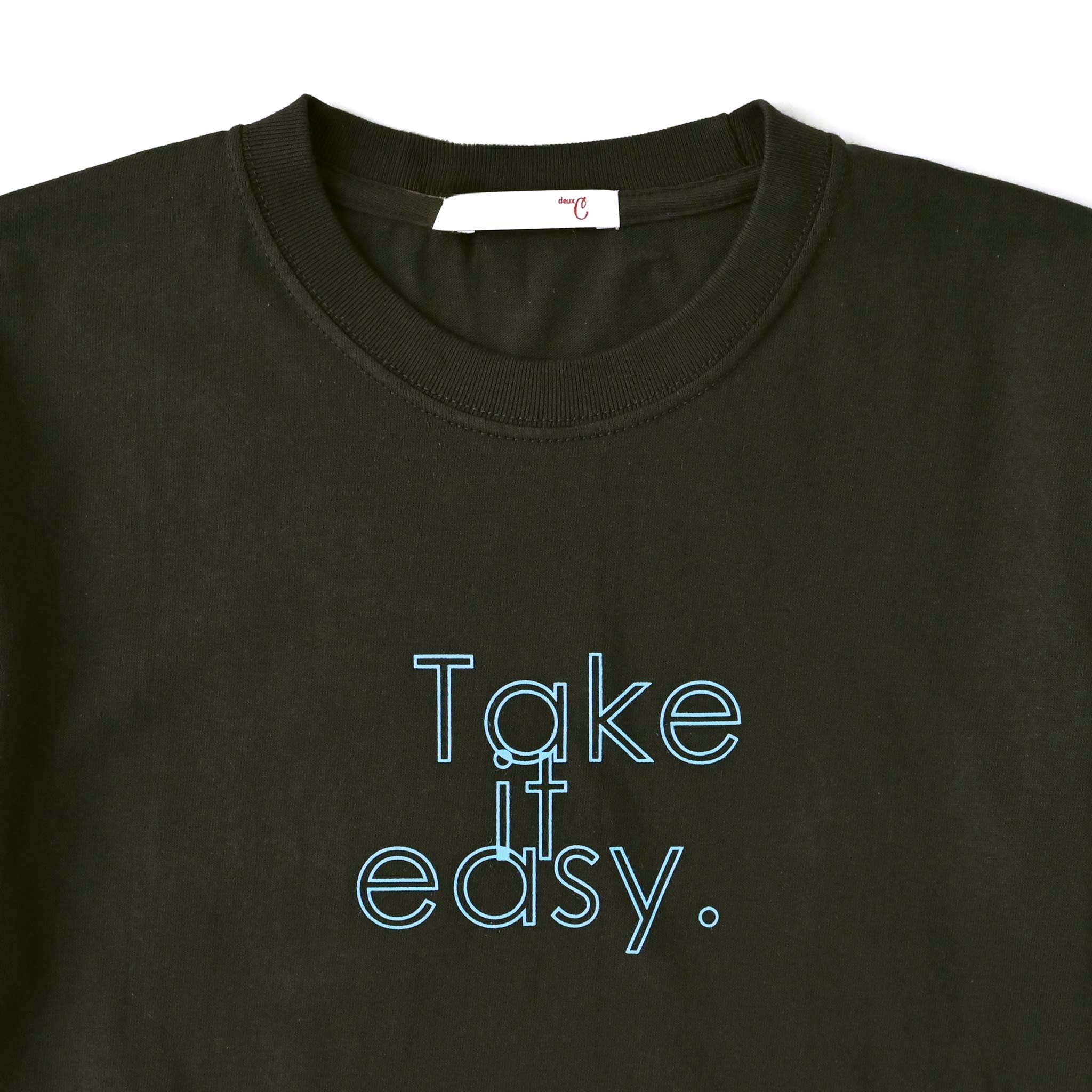 プリントTシャツ Take it easy 半袖