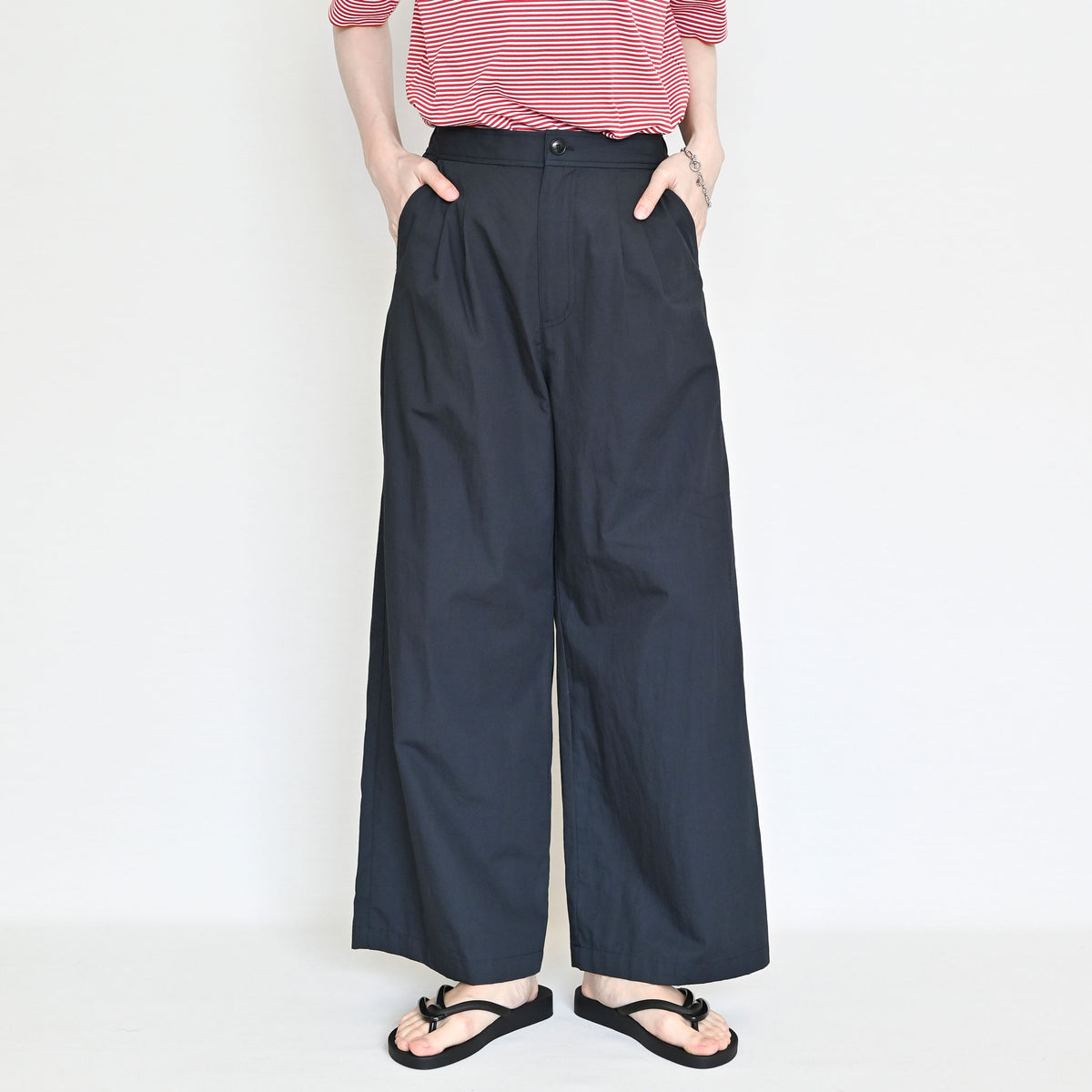 コットンリネンミックス ニットパンツ セール】ｺｯﾄﾝﾘﾈﾝﾐｯｸｽﾆｯﾄﾊﾟﾝﾂ（その他パンツ）｜Vivienne