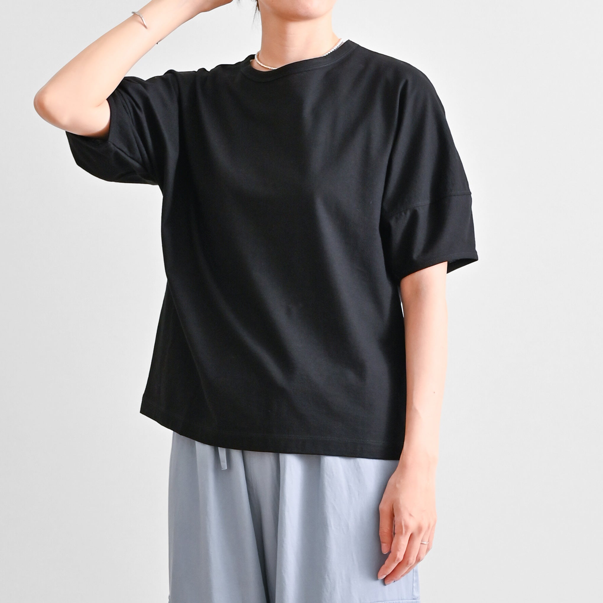 CRESCENT DUO　テープ刺繍のカットソー　プルオーバー　Tシャツ 楽天市場】レイヤードTシャツ / 公式 CUBE SUGAR 天竺