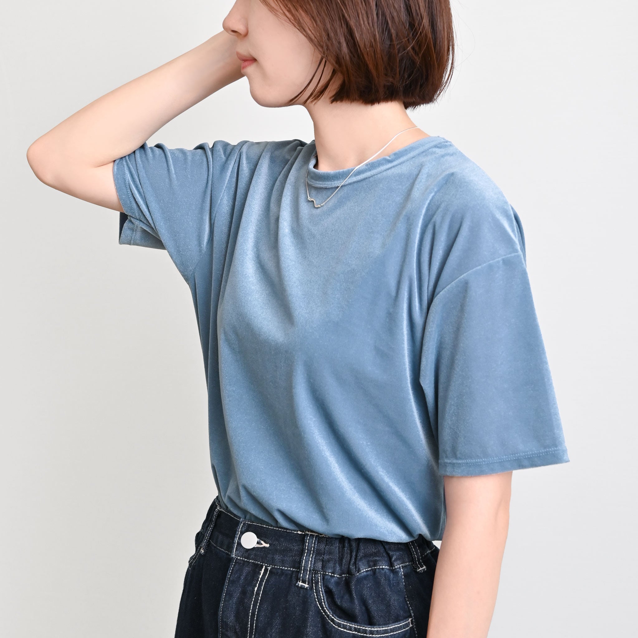 ベロアＴシャツ 半袖