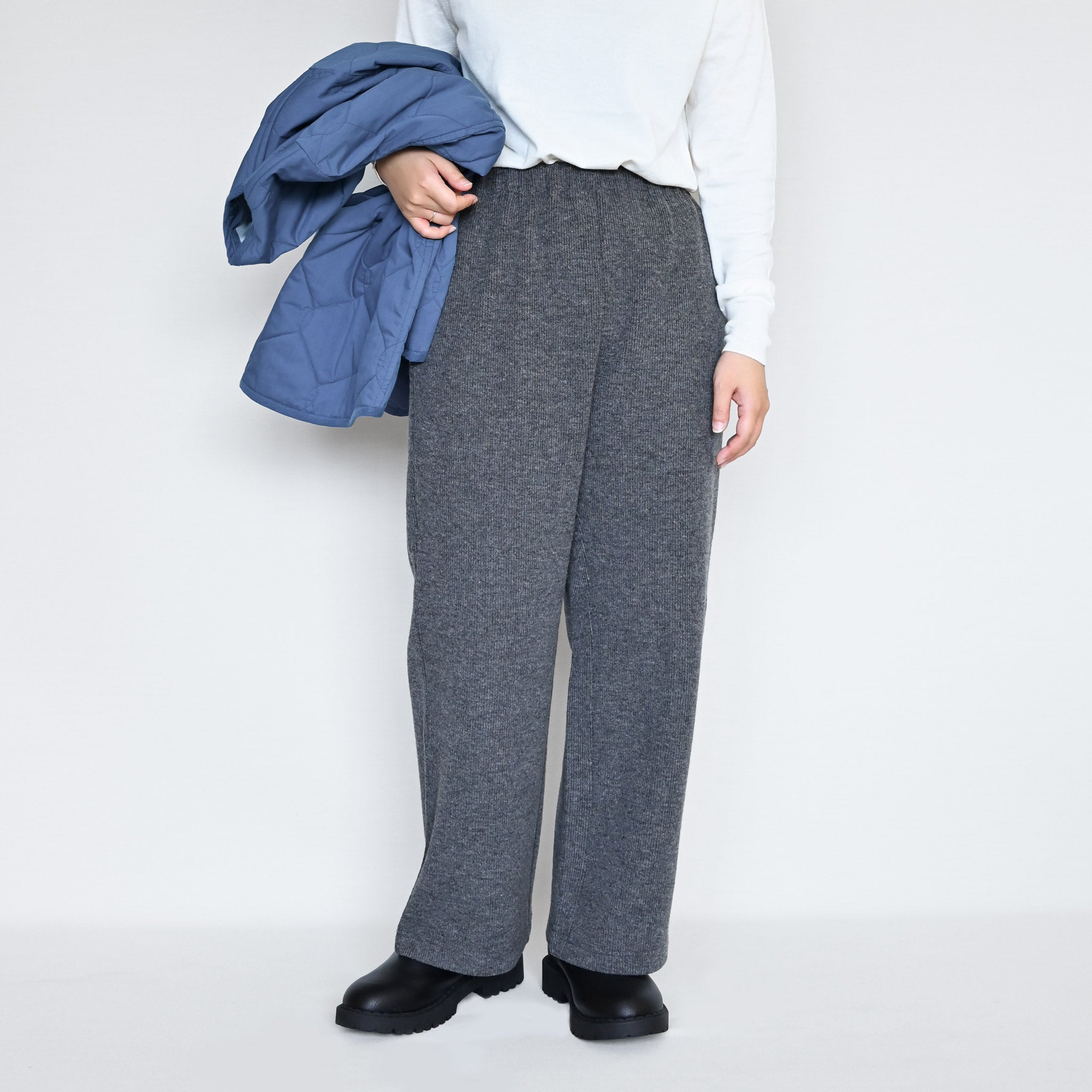 クォーターコンビパンツ 9分丈