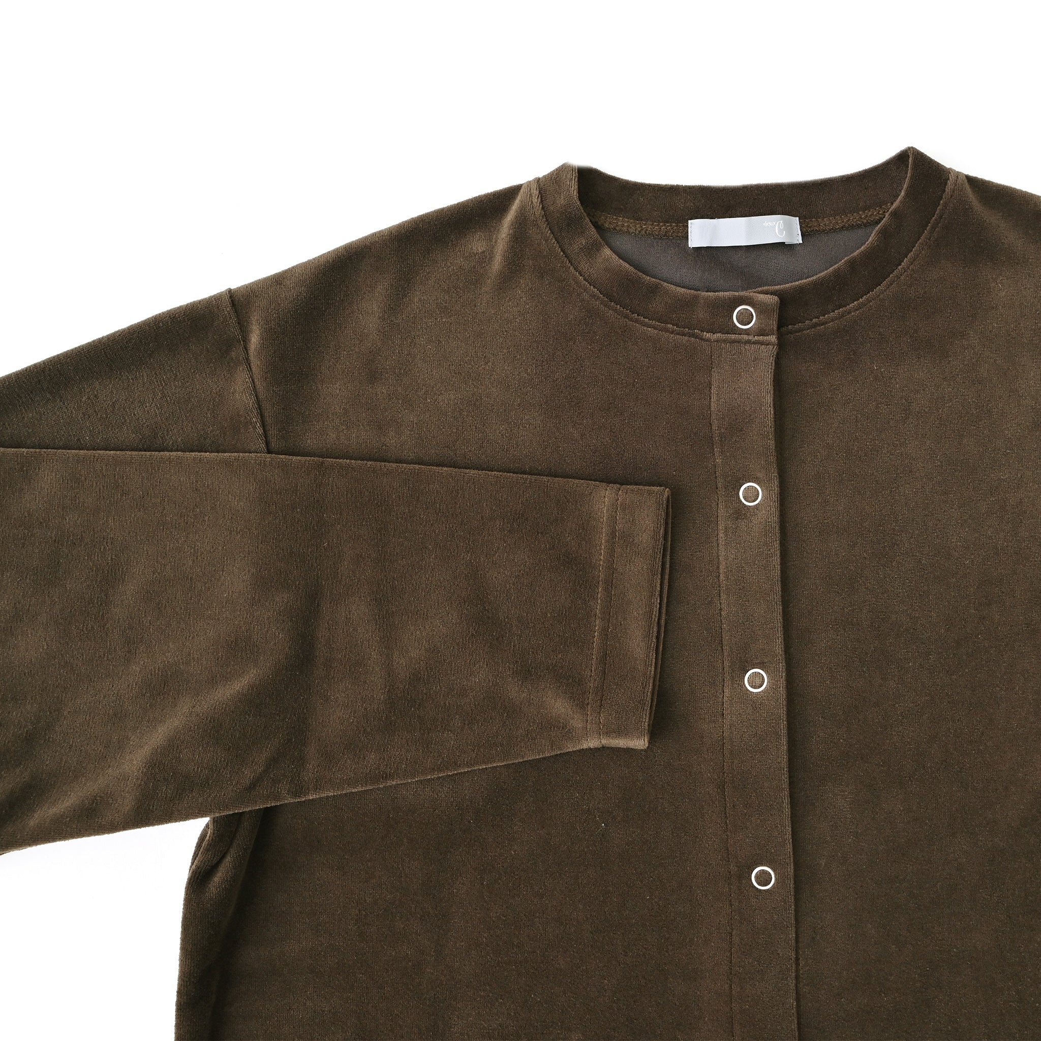 ベロアカーディガン　ベロアスカート　2点 楽天市場】セットアップ ベロア 上下セット 黒 ベロアトップス