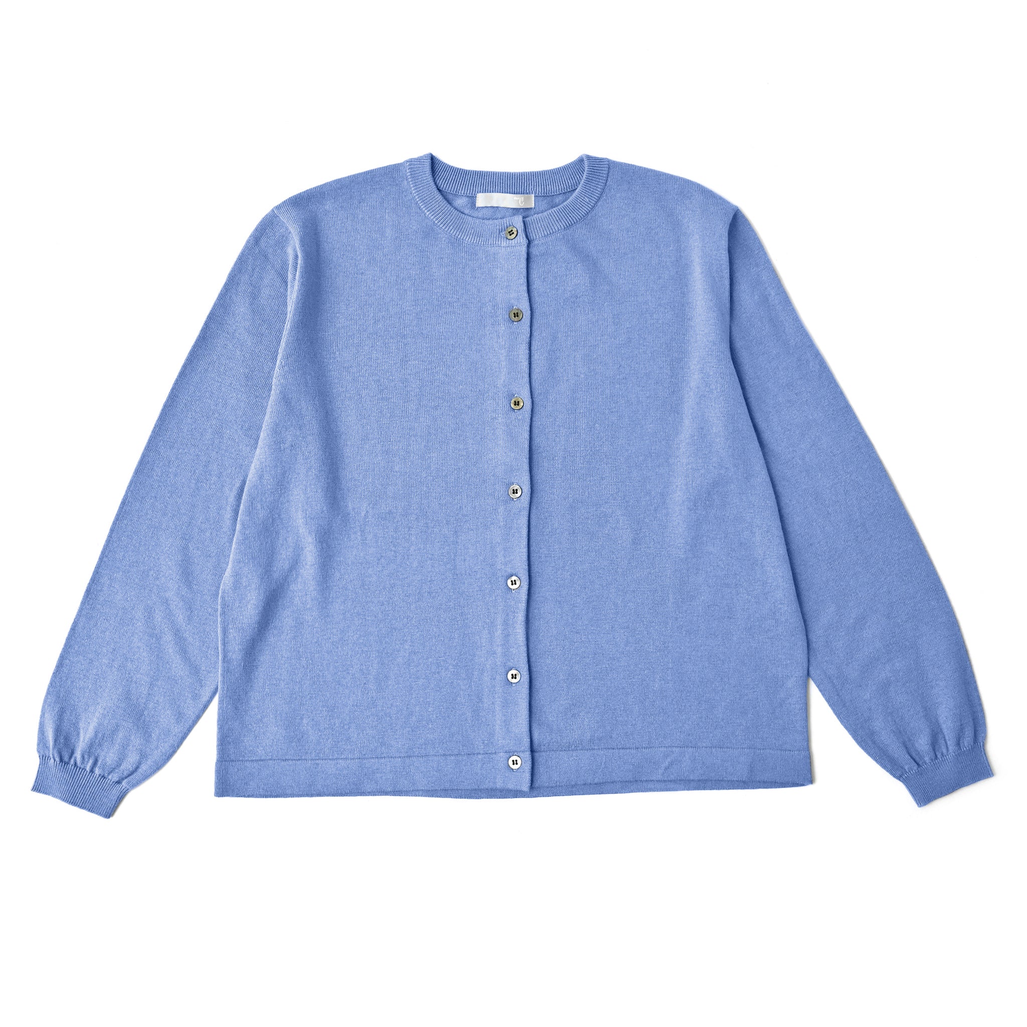 プレーンラインカーディガン 長袖