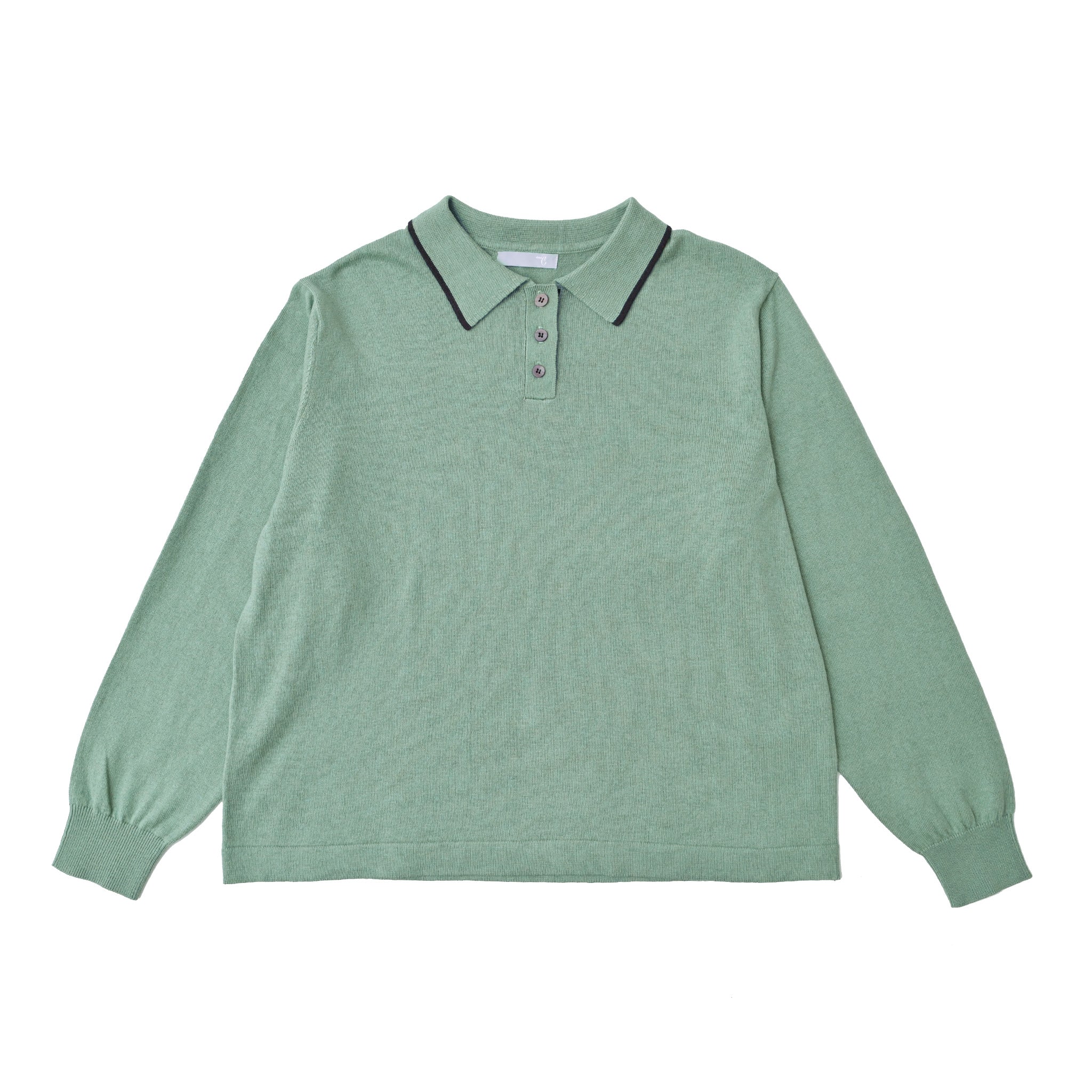 プレーンラインポロエリプルオーバー 長袖 | deux C(ドゥ・セー)公式