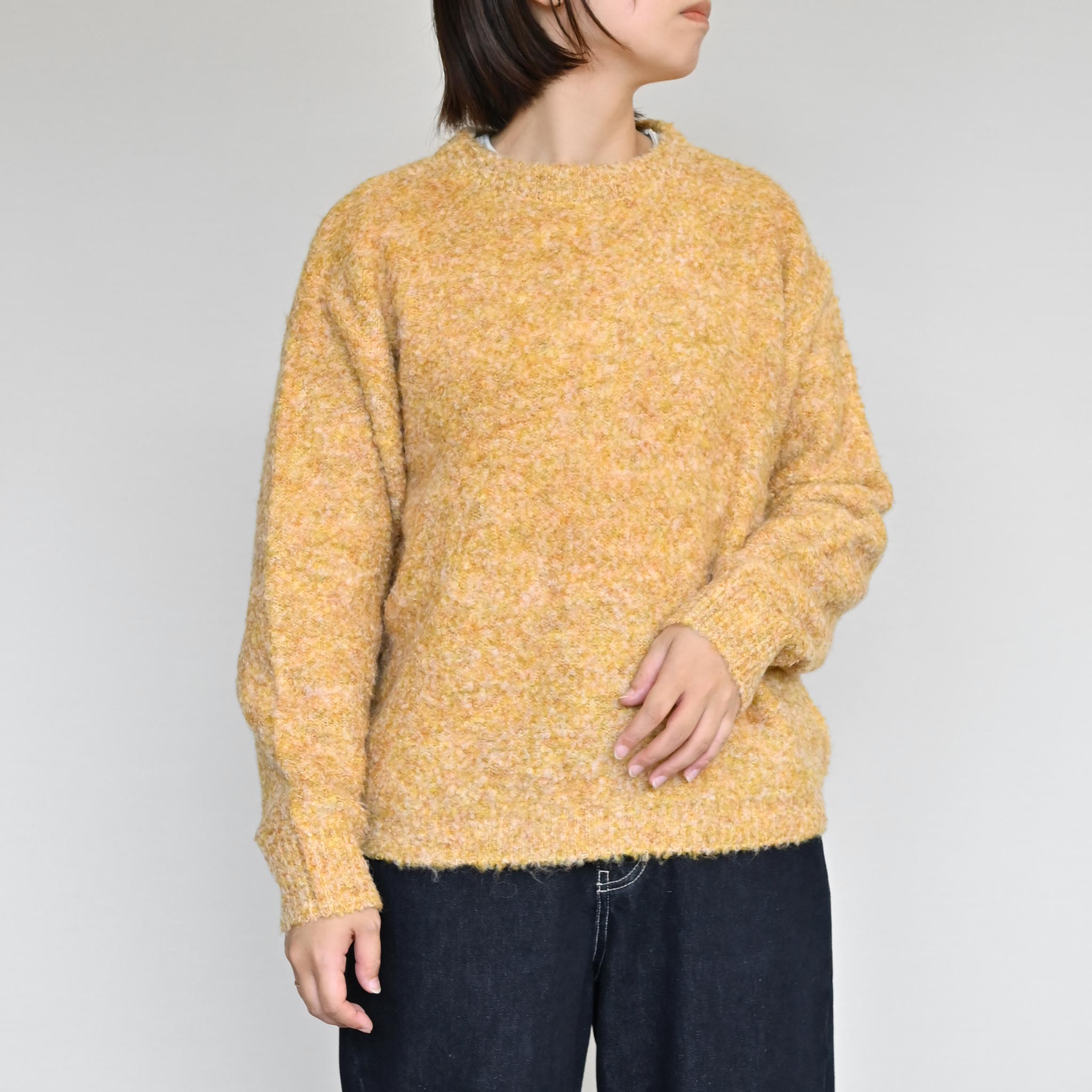 ブークレーヤーンプルオーバー 長袖 | deux C(ドゥ・セー)公式