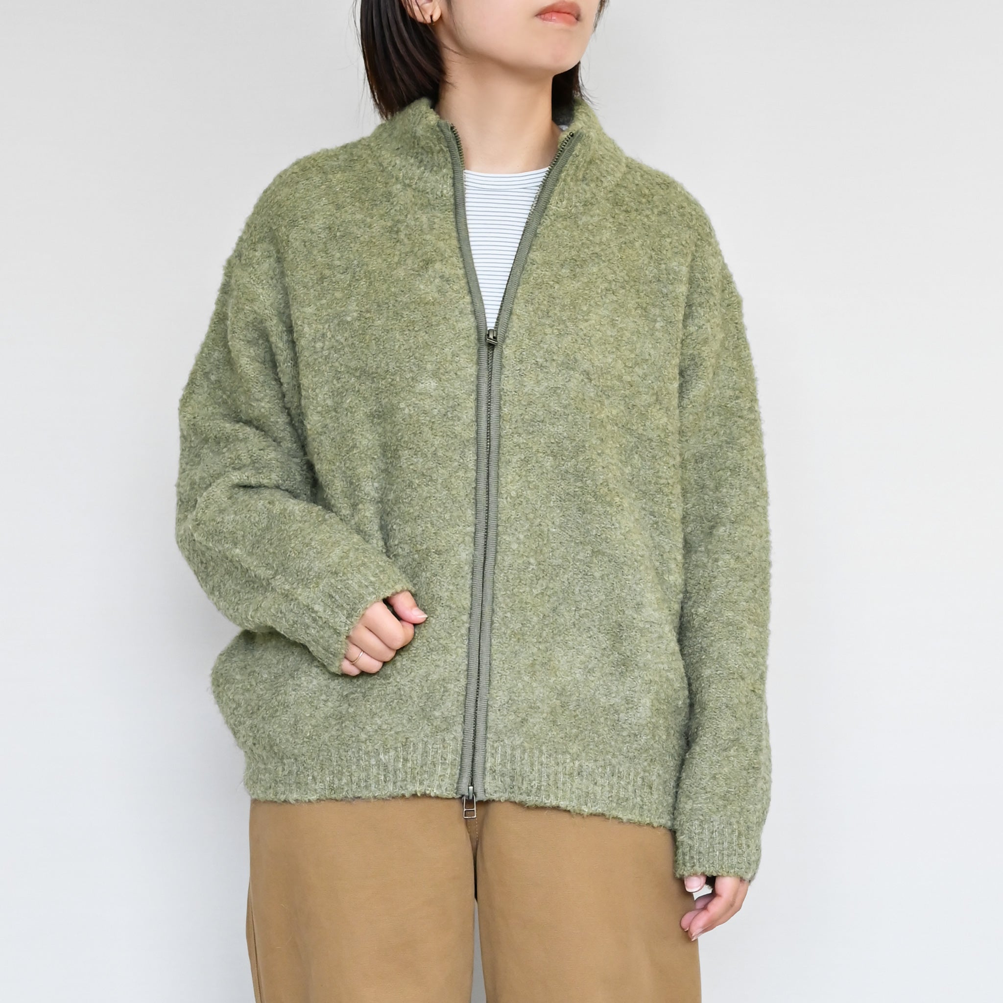 ブークレーヤーンジャケット 長袖 | deux C(ドゥ・セー)公式