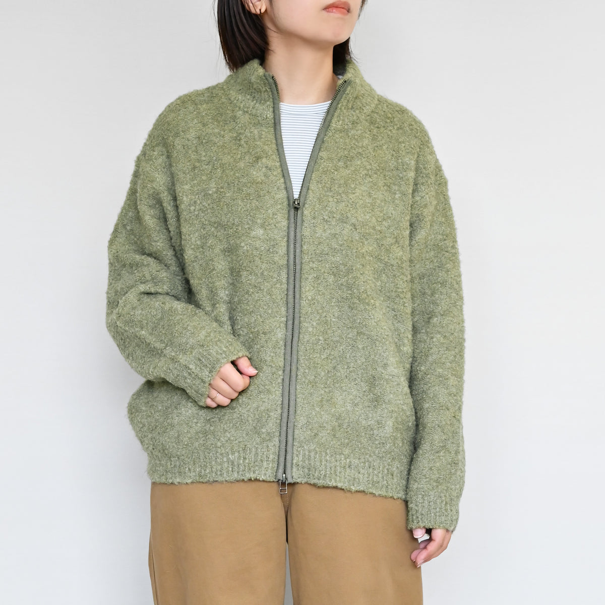 エンジェルヤーン カーディガン ジャケット エンジェルヤーン カーディガン ジャケット