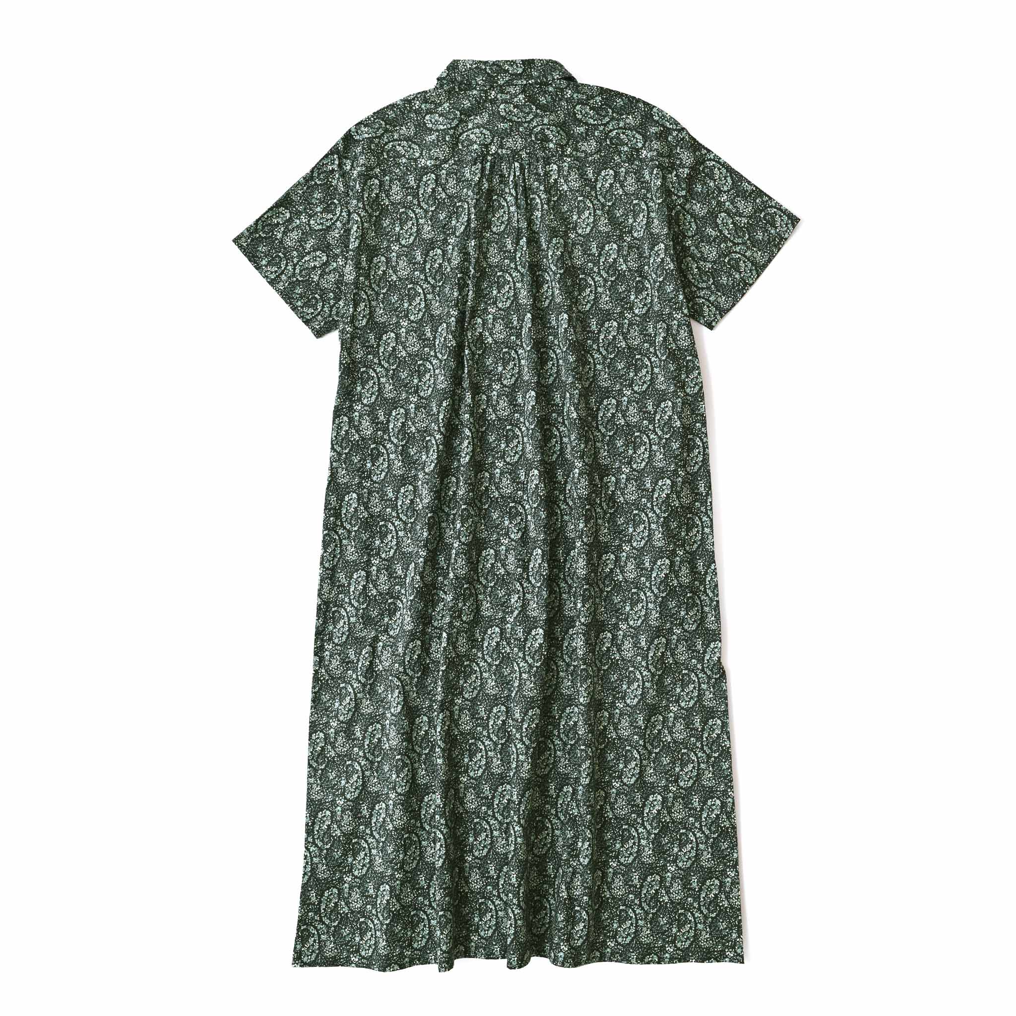 YS　SCAPA　ペイズリー柄 　半袖ワンピース SCAPA ペイズリー柄 半袖ワンピース 38 - メルカリ