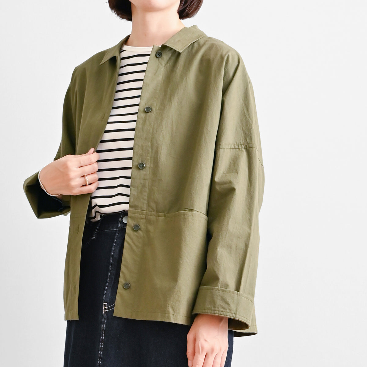新品  ハーリップトゥBelted Gabardine  コットン ジャケット Belted Gabardine Cotton Jacket - YouTube