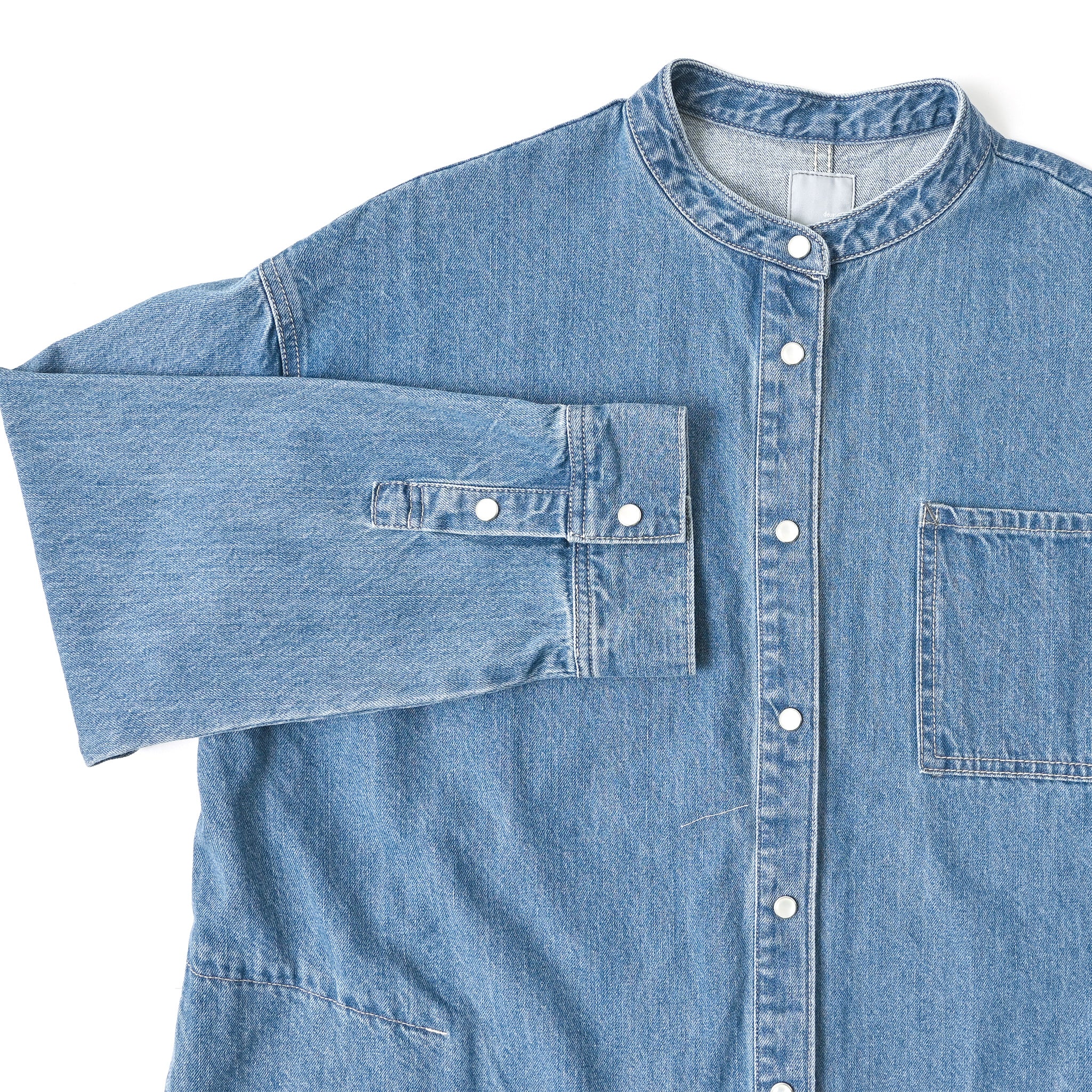 ウォッシュデニムジャケット 長袖