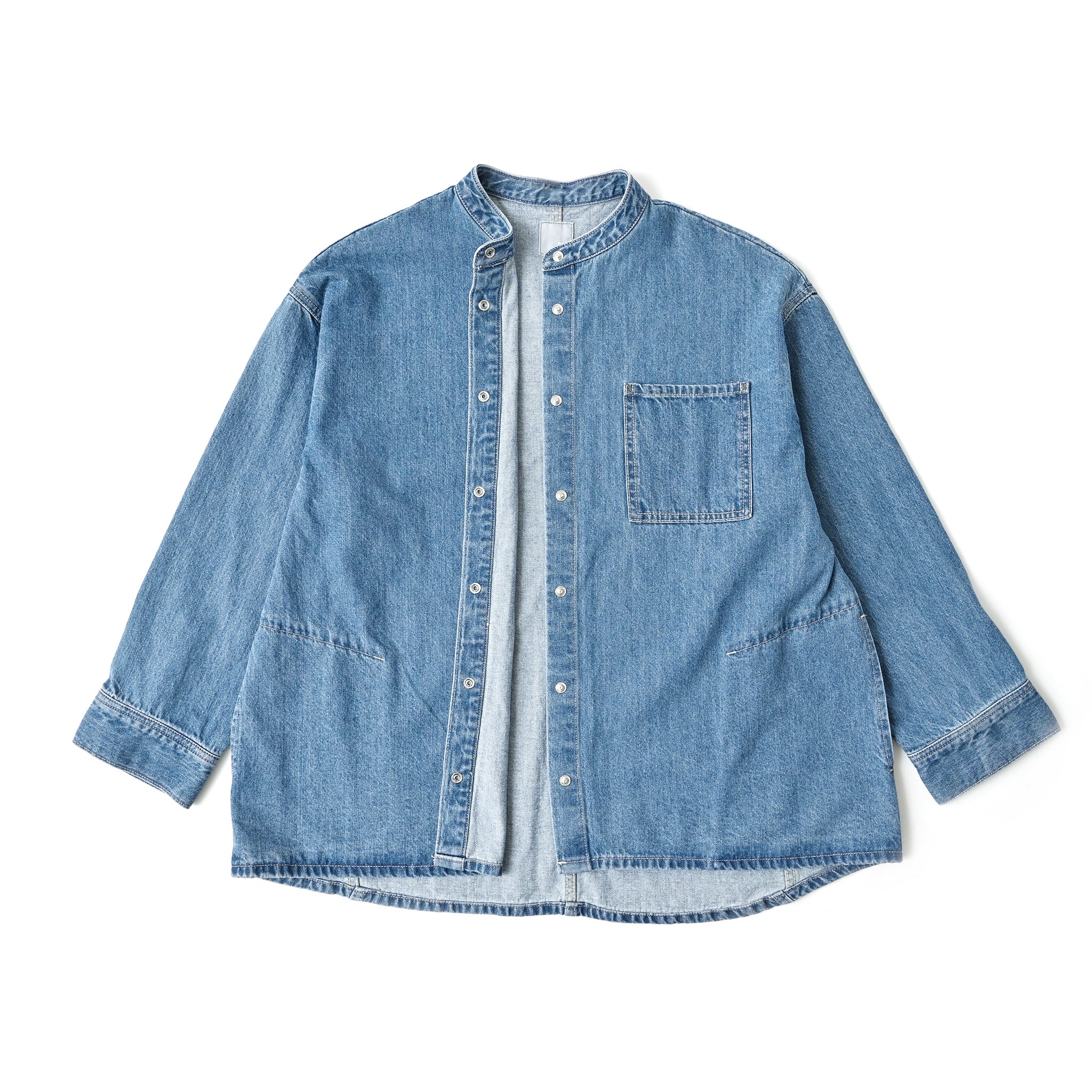 ウォッシュデニムジャケット 長袖