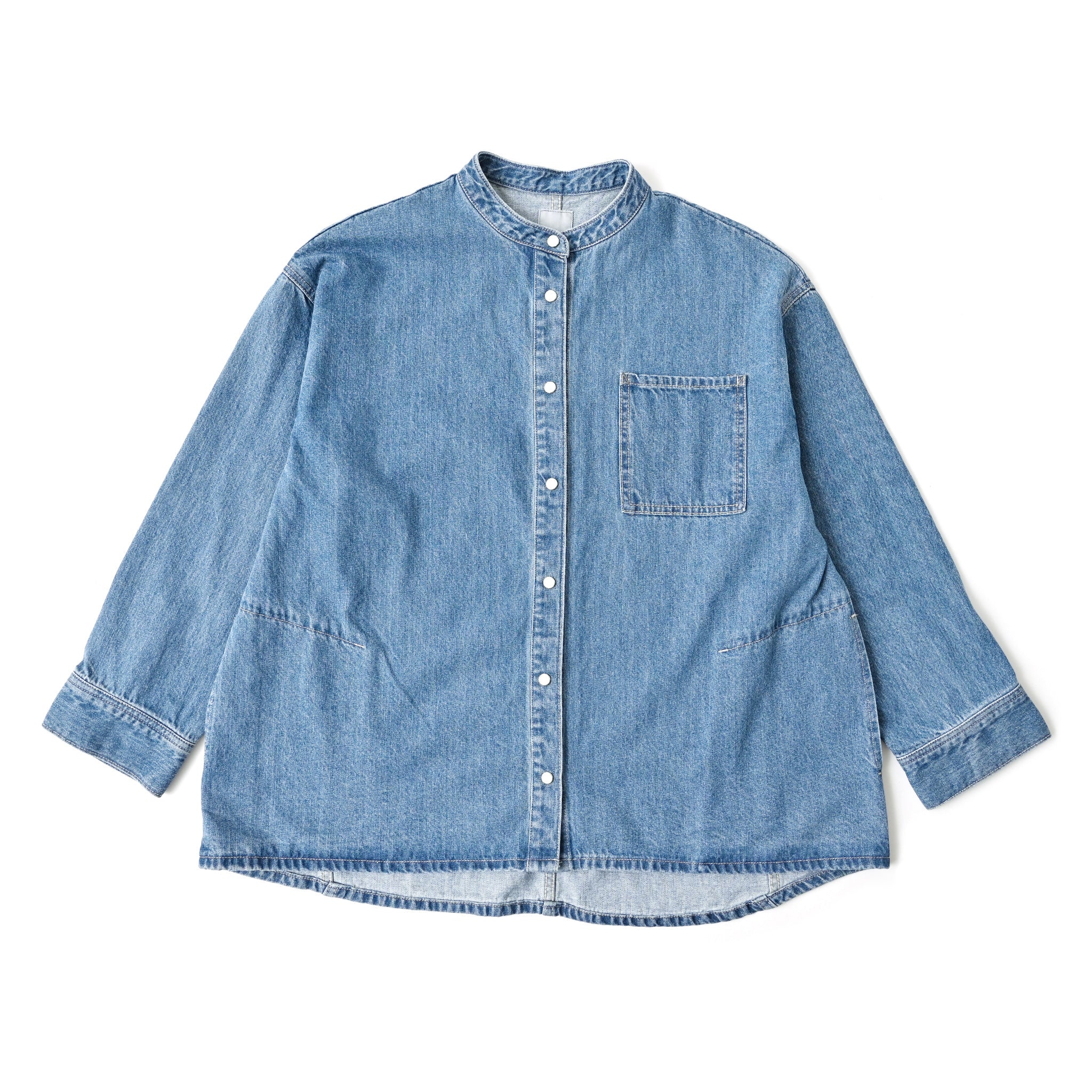 ウォッシュデニムジャケット 長袖