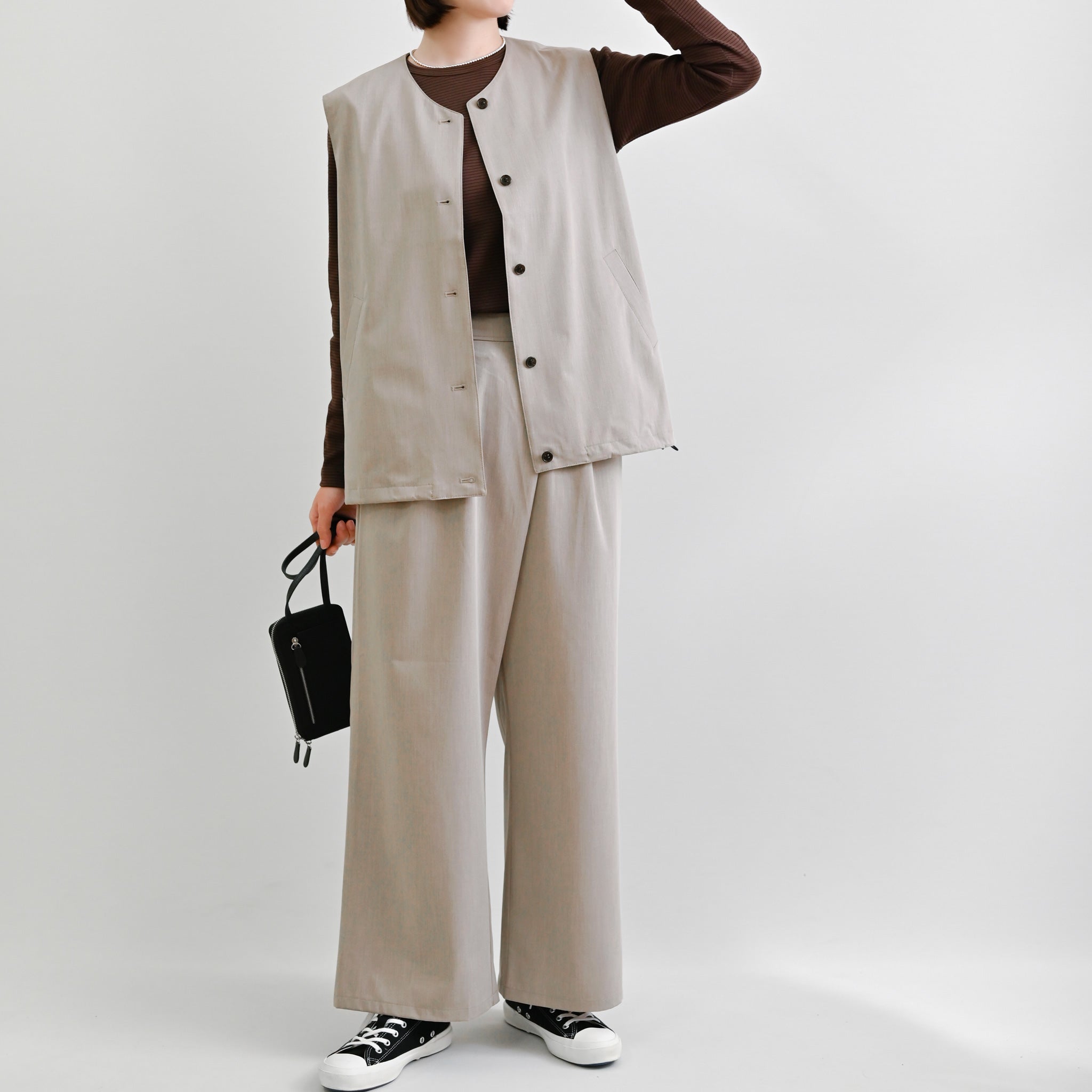 ツイルストレッチベスト | deux C(ドゥ・セー)公式オンラインストア