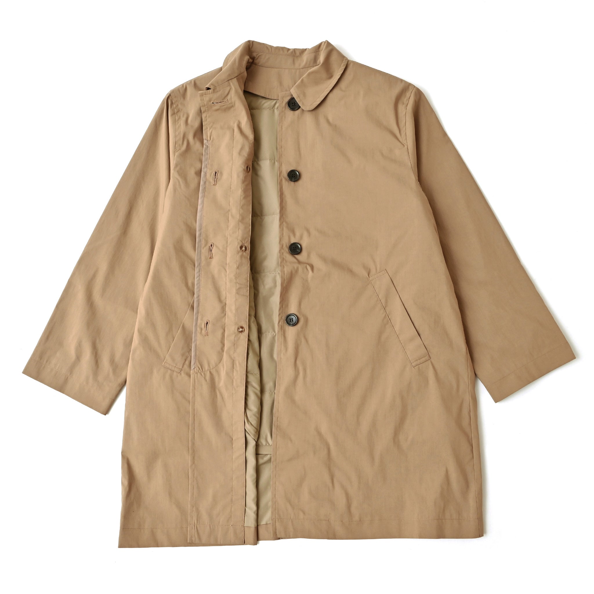 ライトコットンナイロン コート(ライナー付き) | deux C(ドゥ・セー