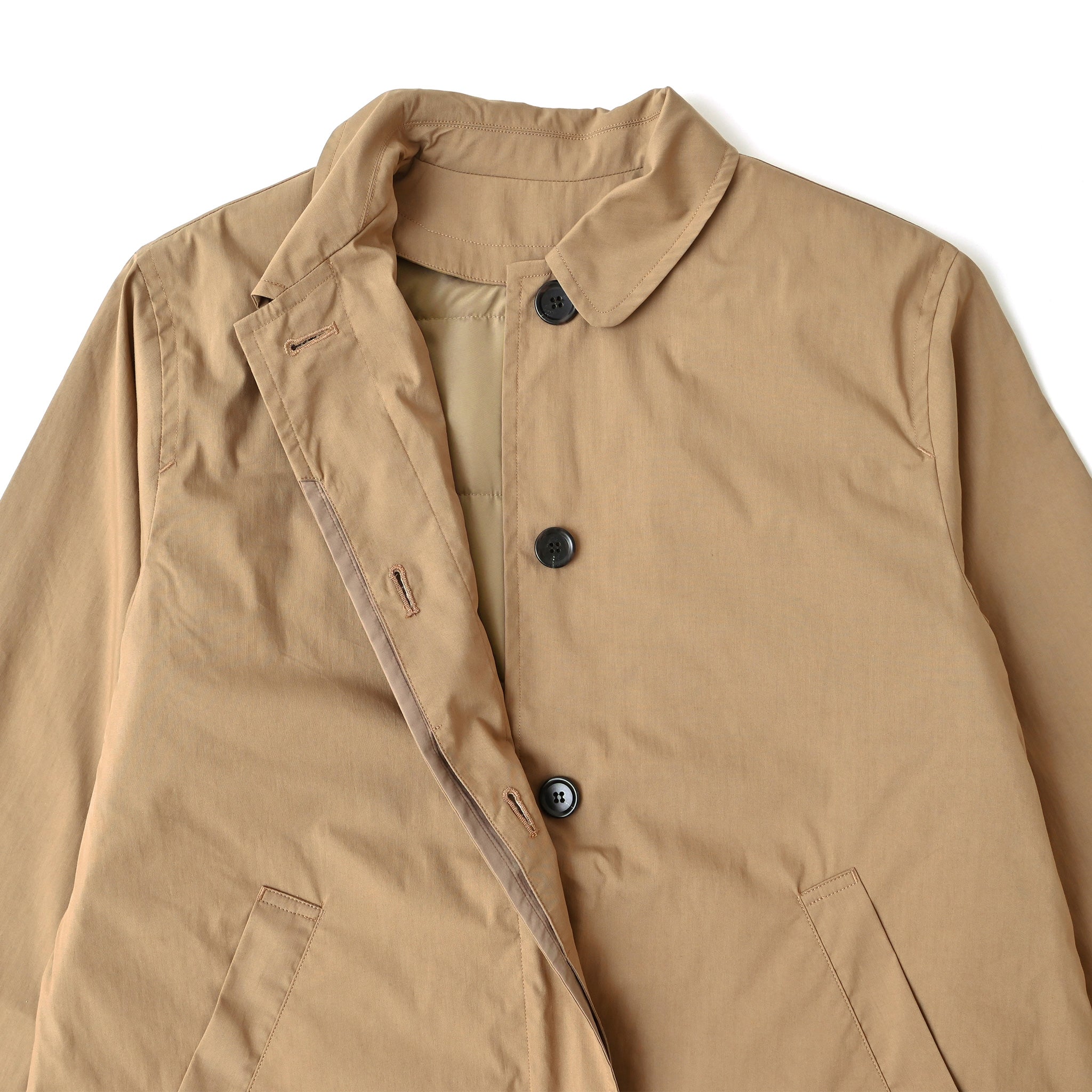 ライトコットンナイロン コート(ライナー付き)