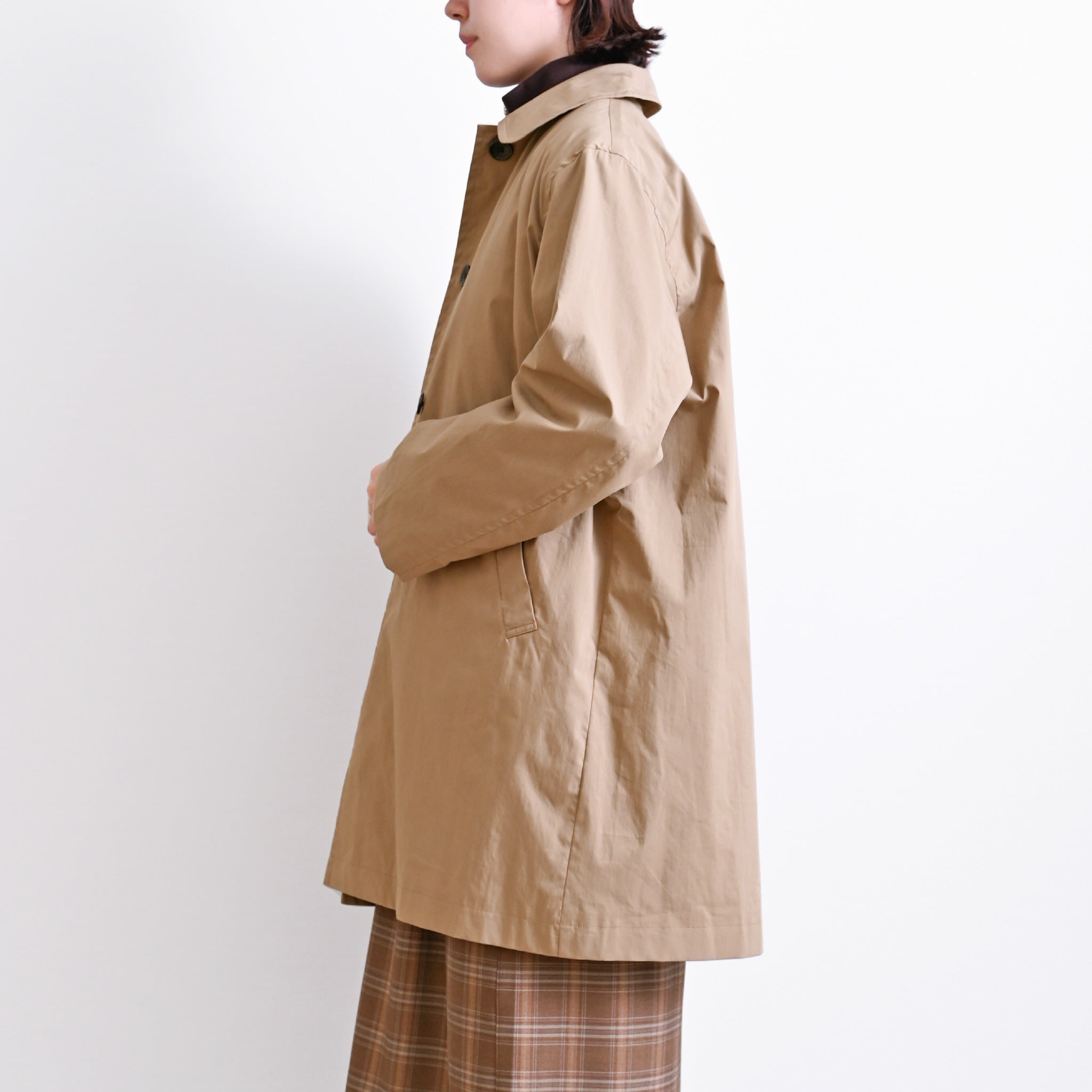 ライトコットンナイロン コート(ライナー付き) | deux C(ドゥ・セー