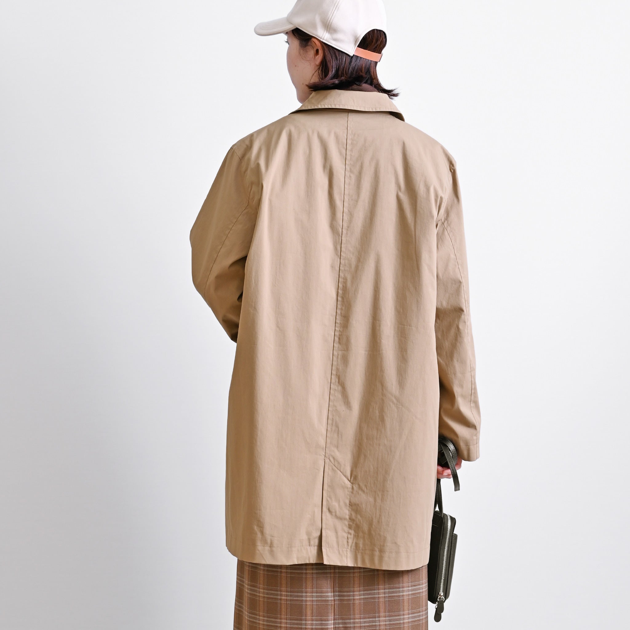 ライトコットンナイロン コート(ライナー付き)