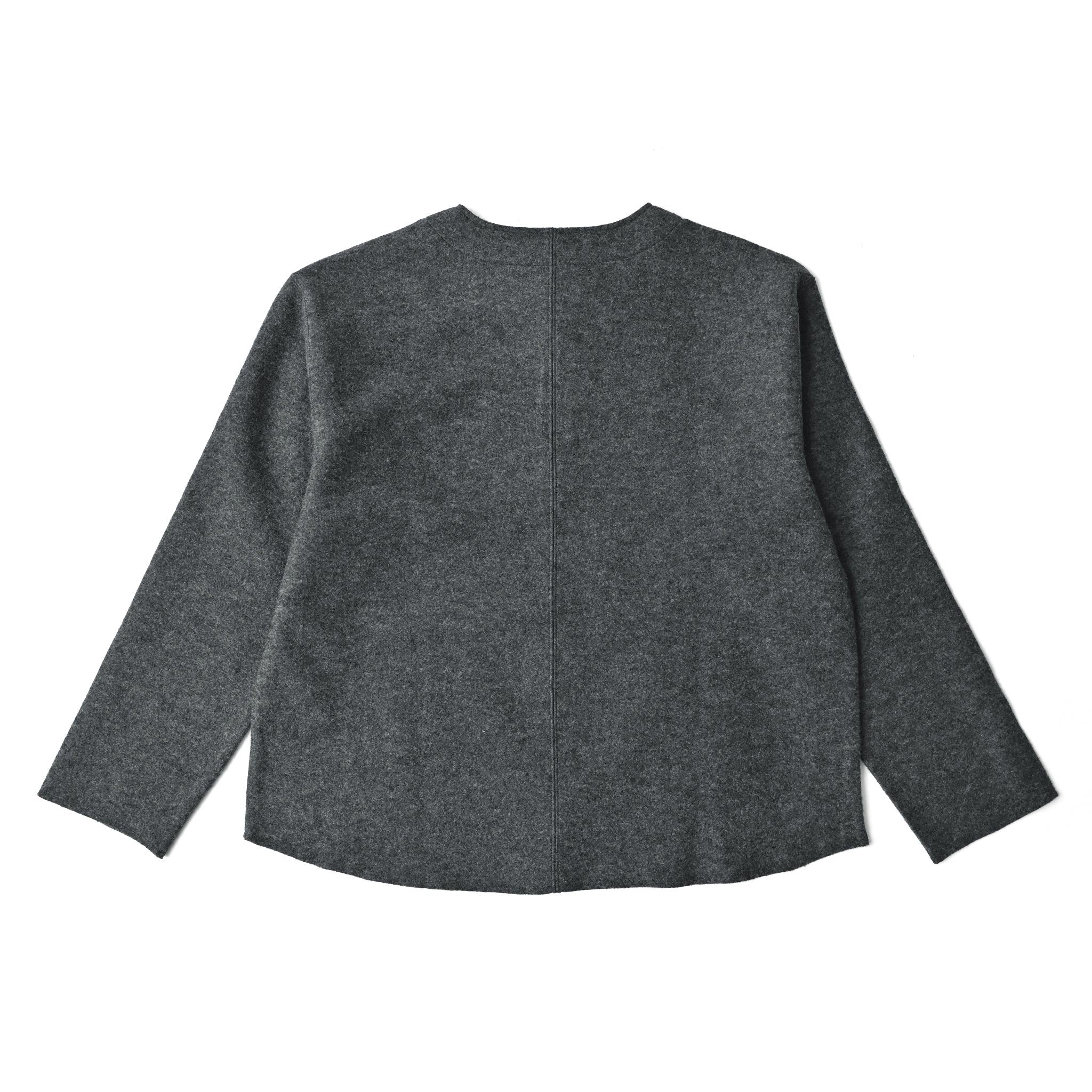 ウールリングカットジャケット 長袖
