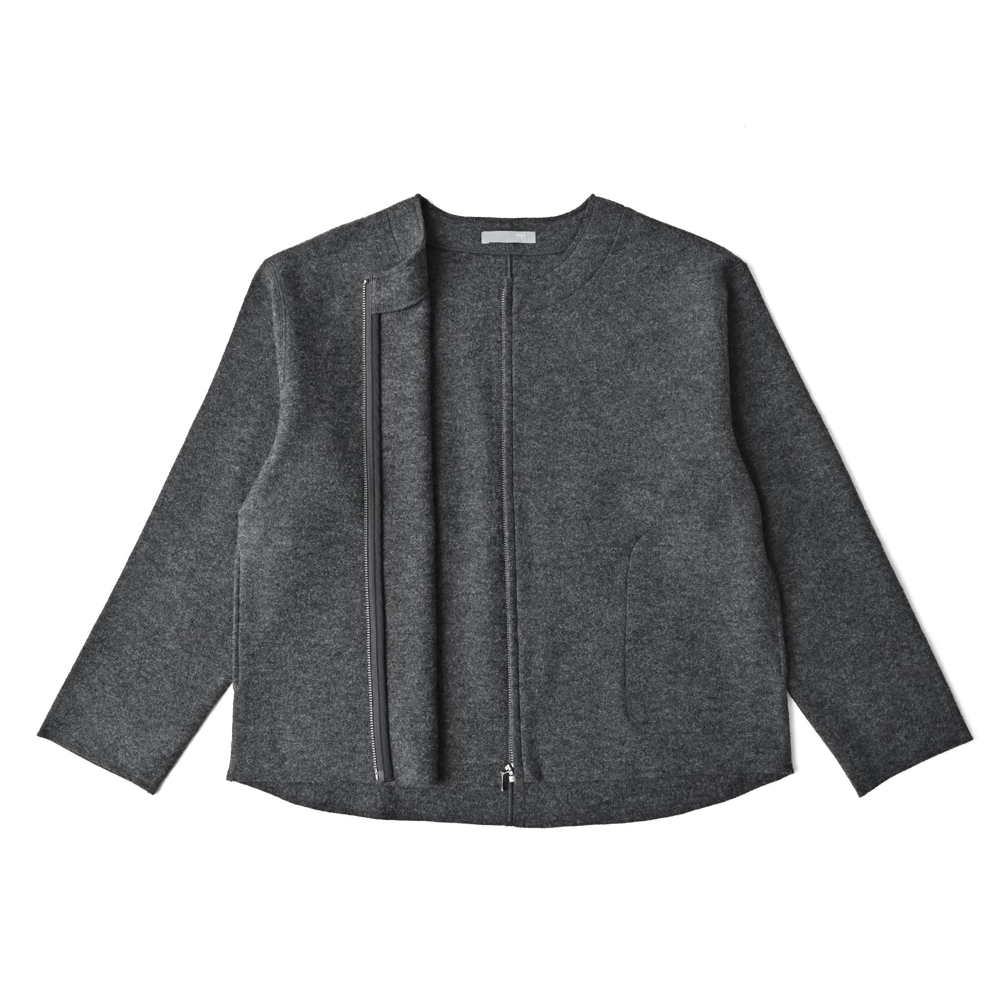 ウールリングカットジャケット 長袖