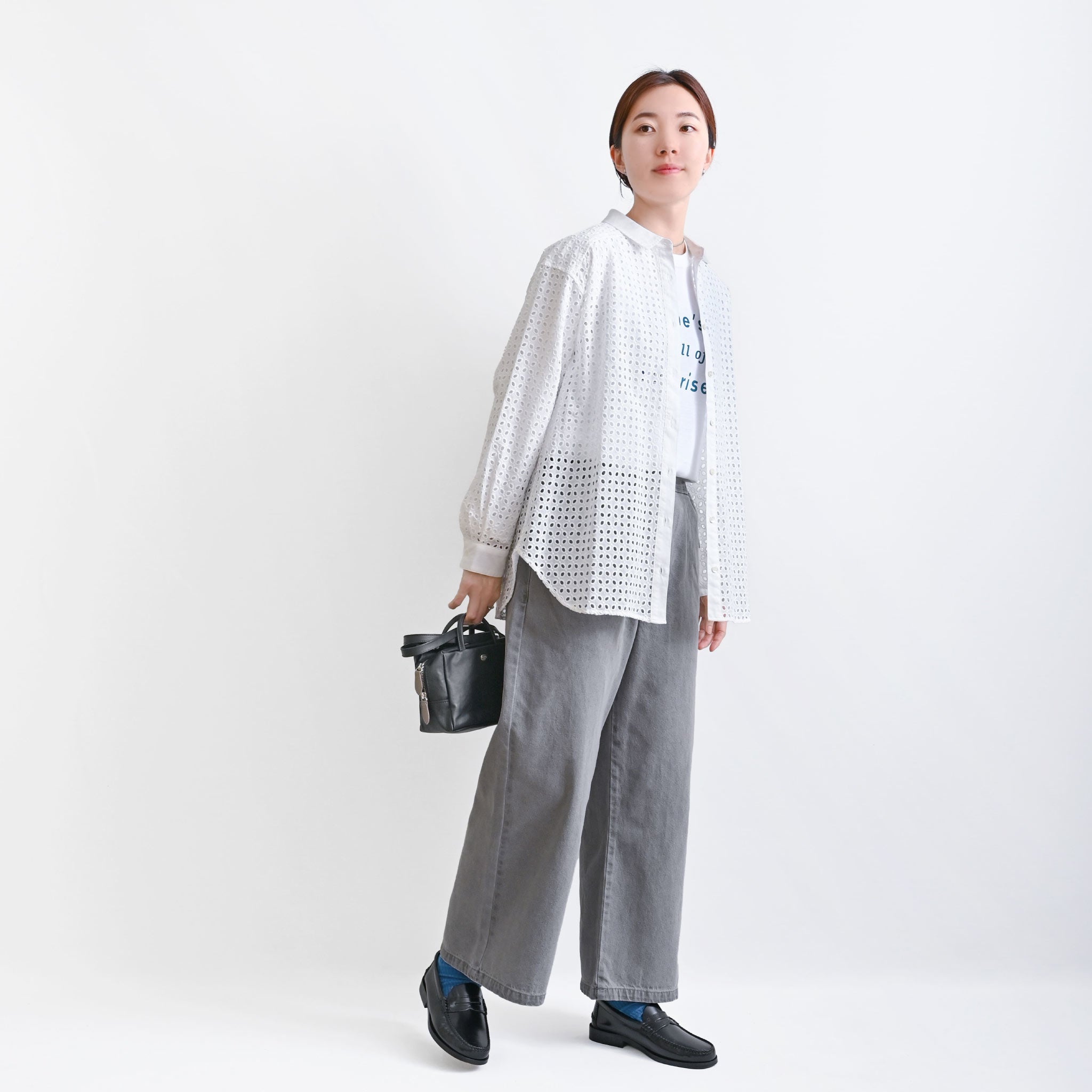 ロゴTシャツ 長袖