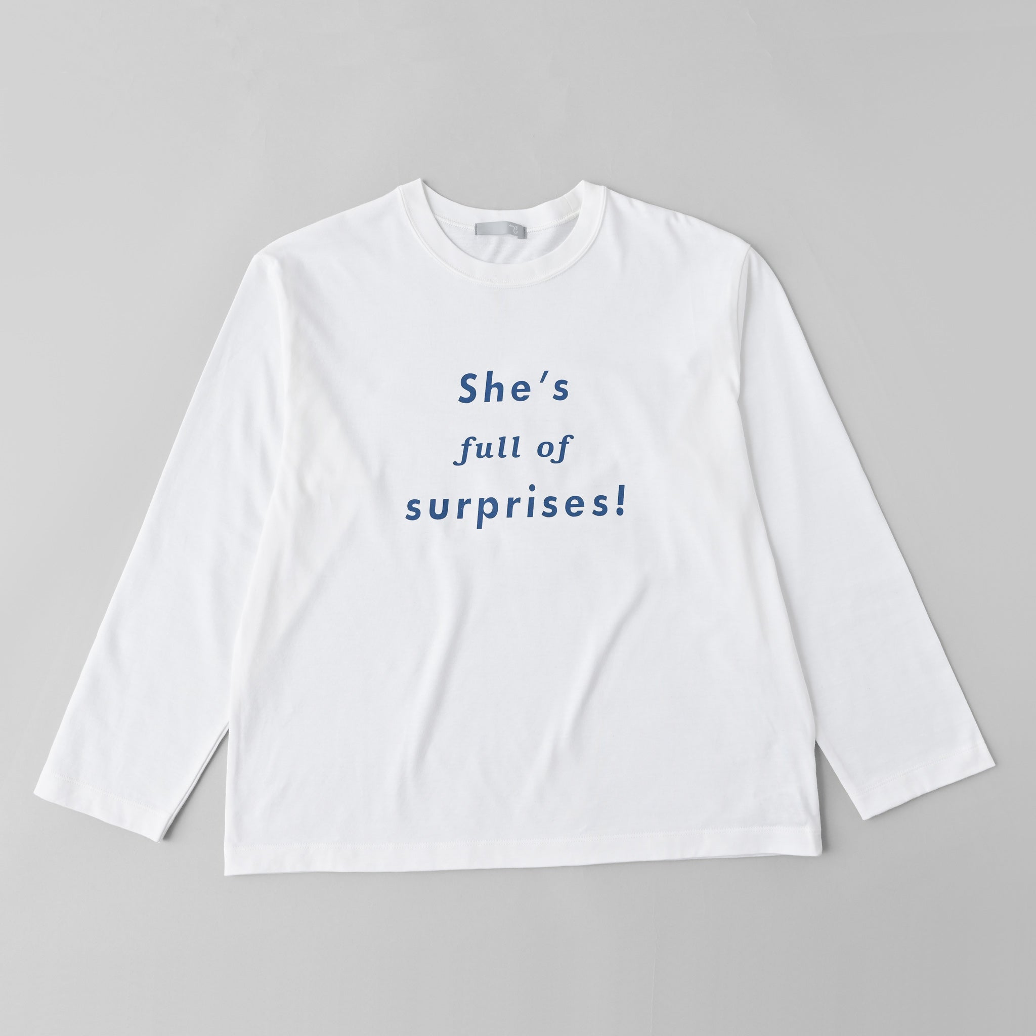 ロゴTシャツ 長袖