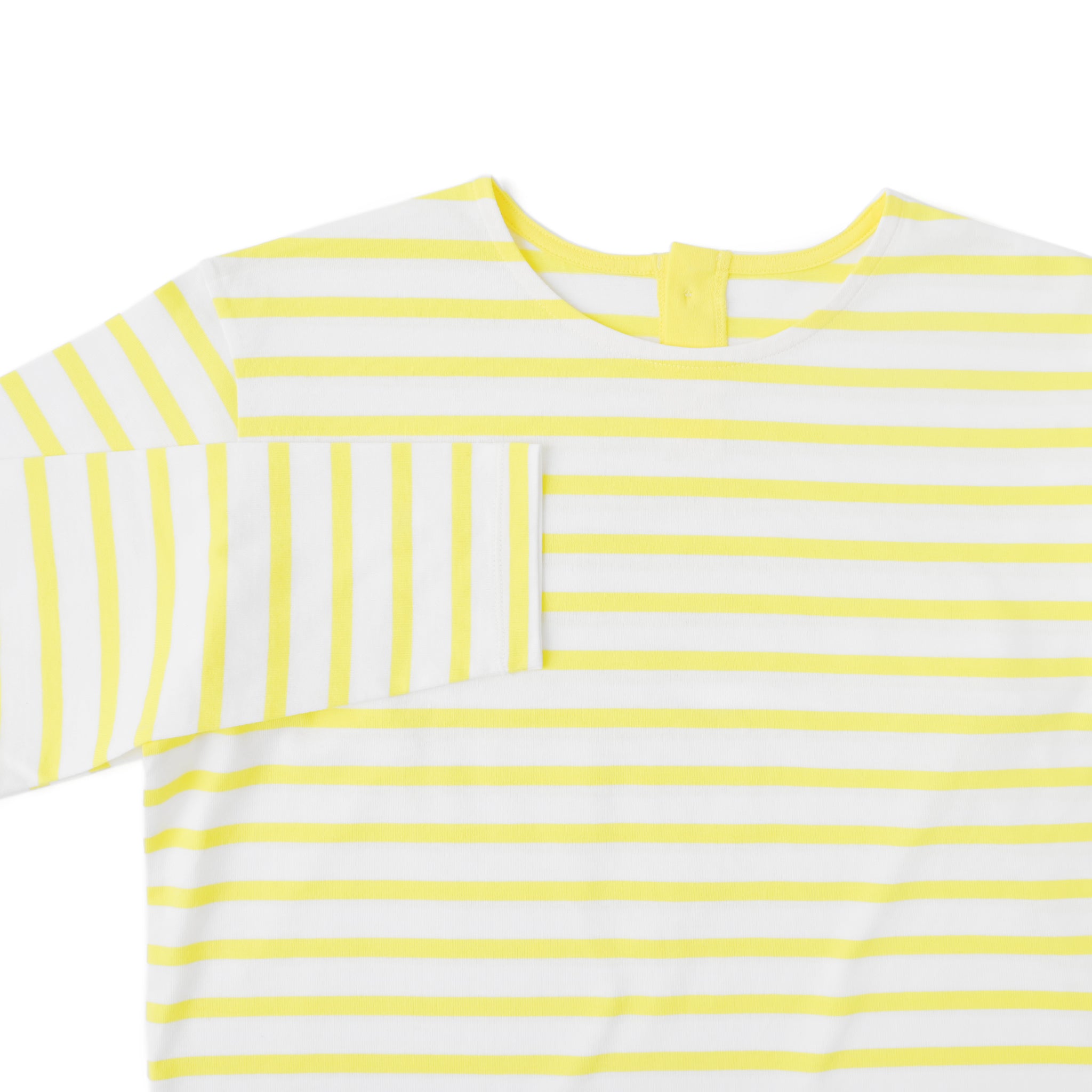 カラーポイントプルオーバー 長袖