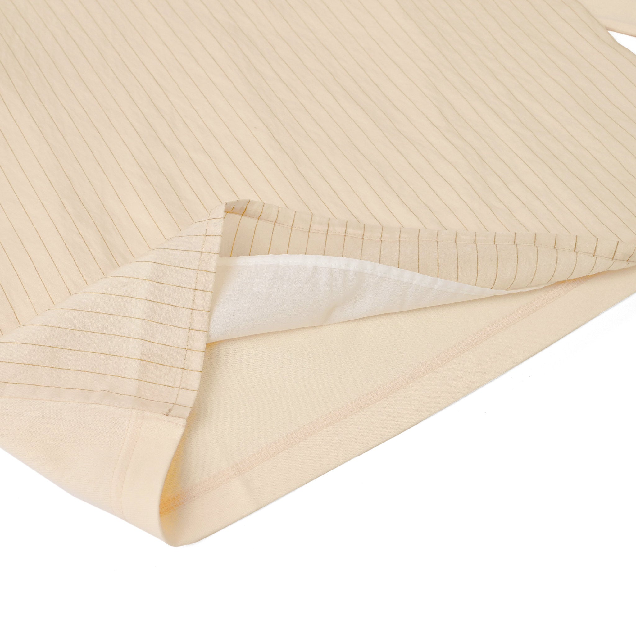 ストライプカットプルオーバー 7分袖