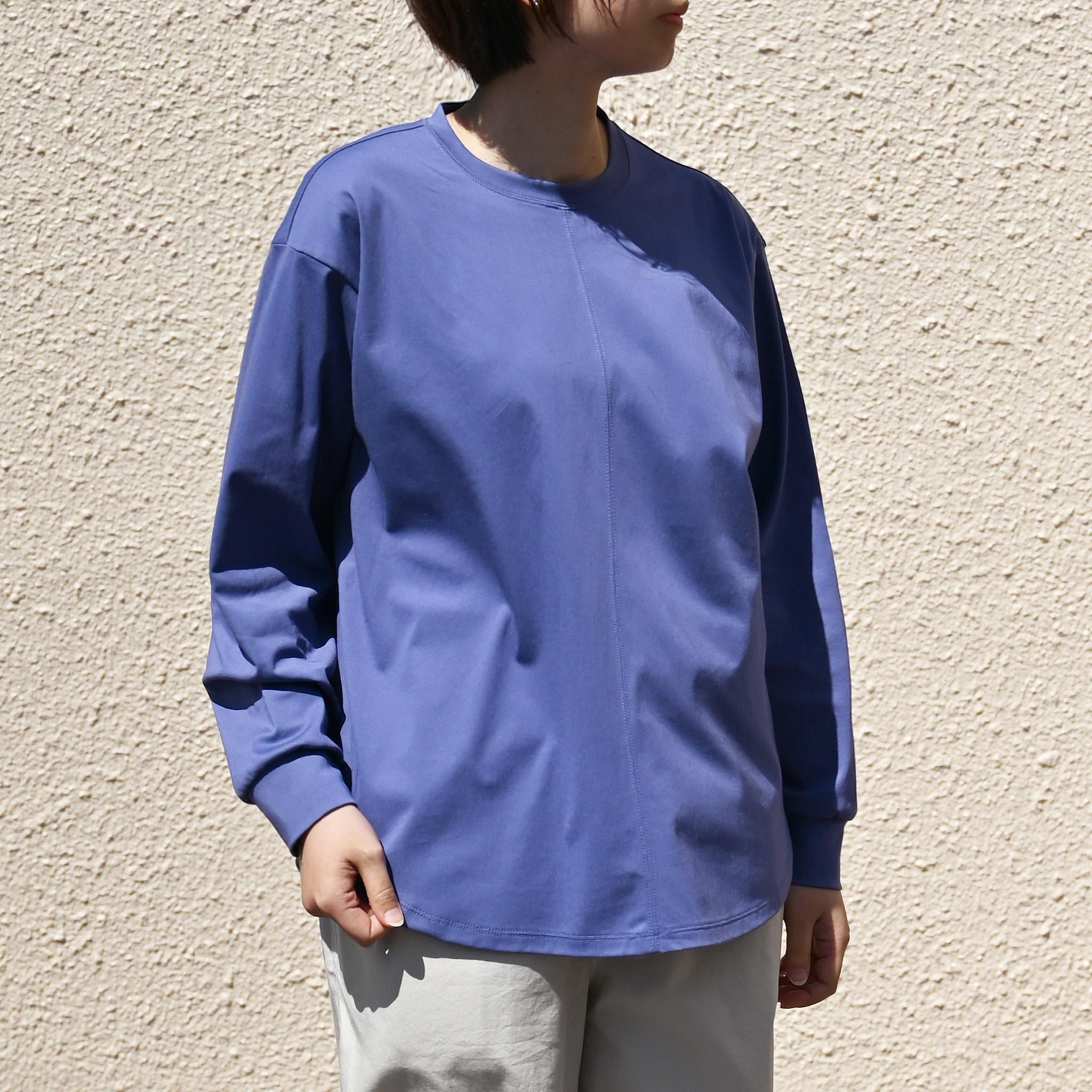 ライトトリコットプルオーバー 長袖