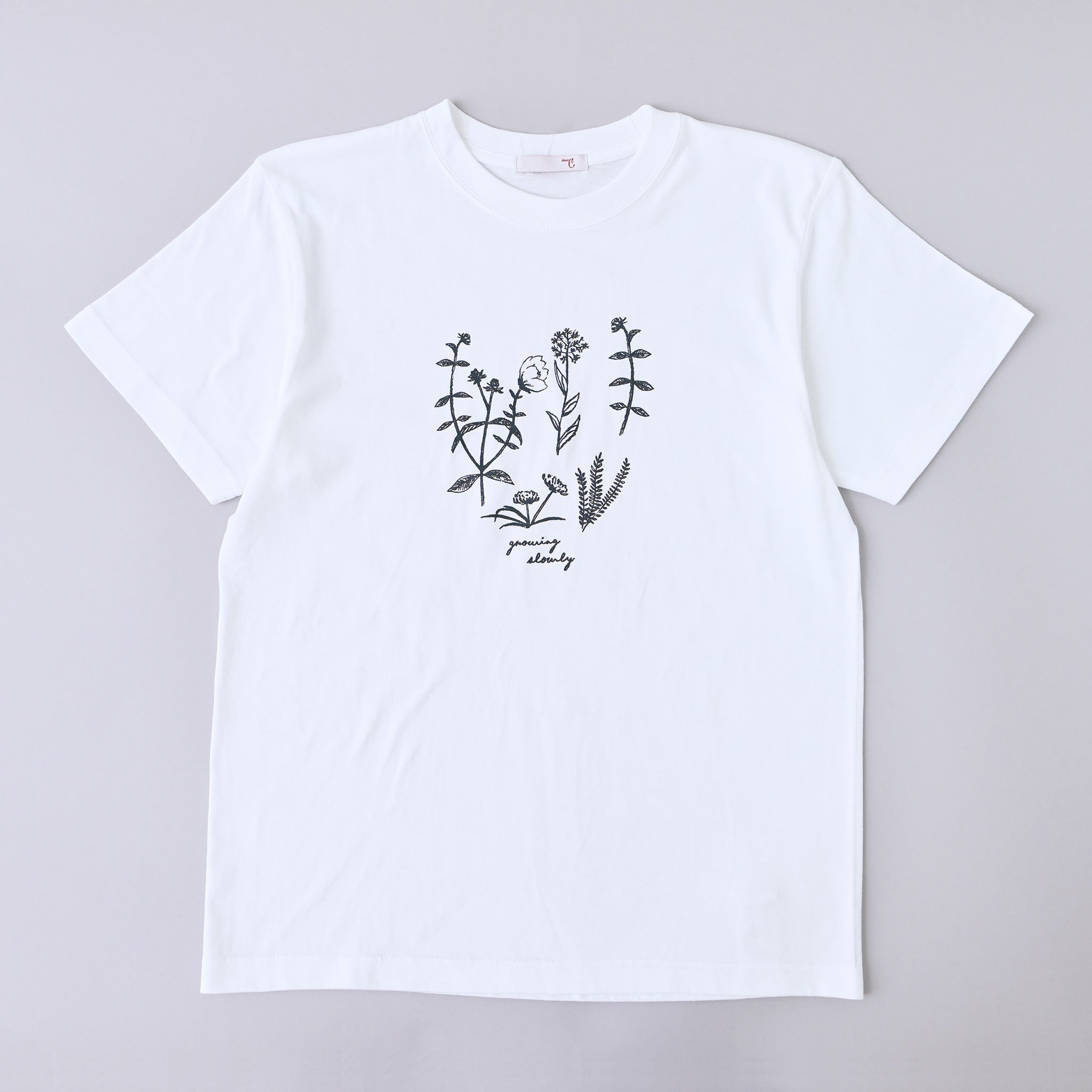 スケッチプランツTシャツ 半袖