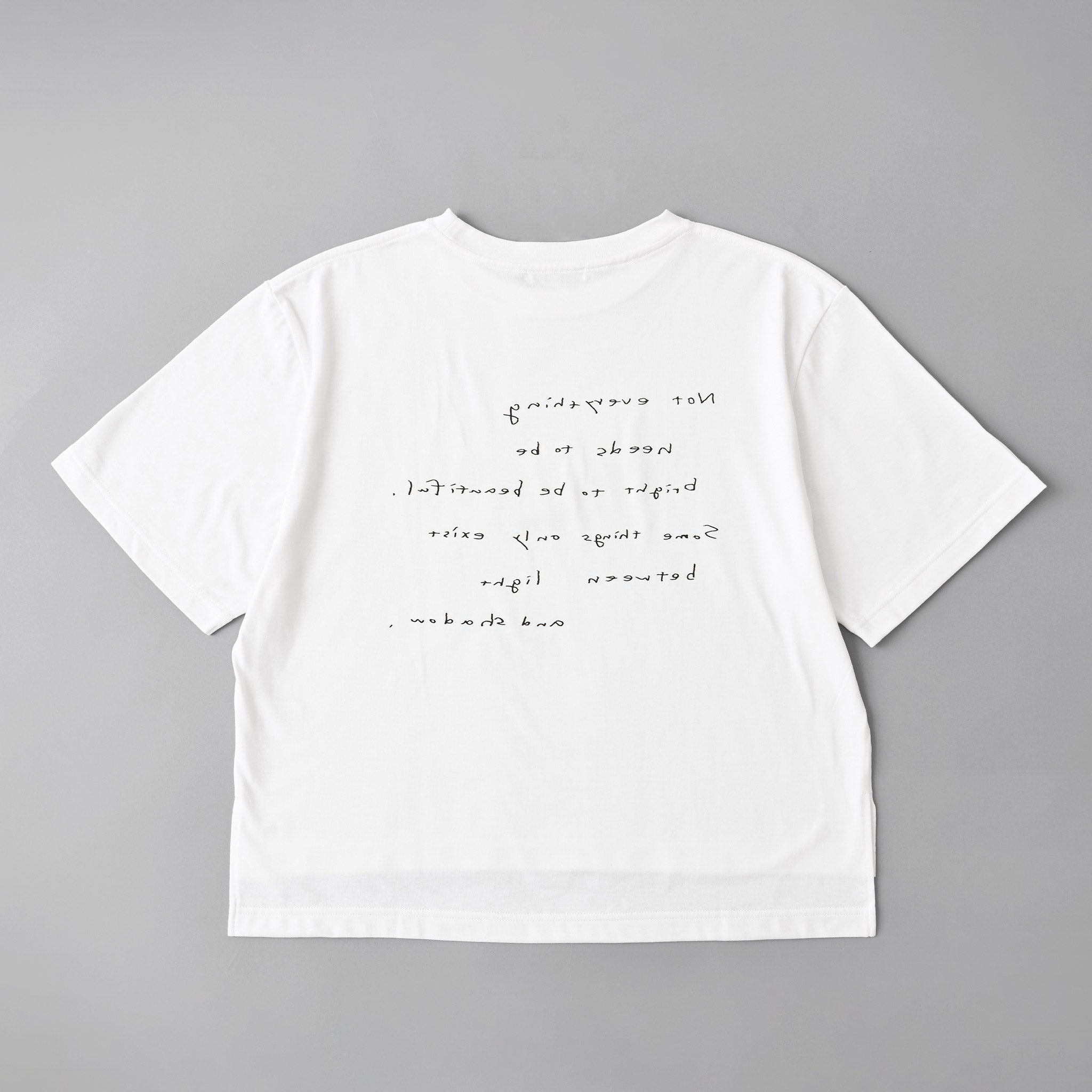 バックロゴプルオーバー ５分袖