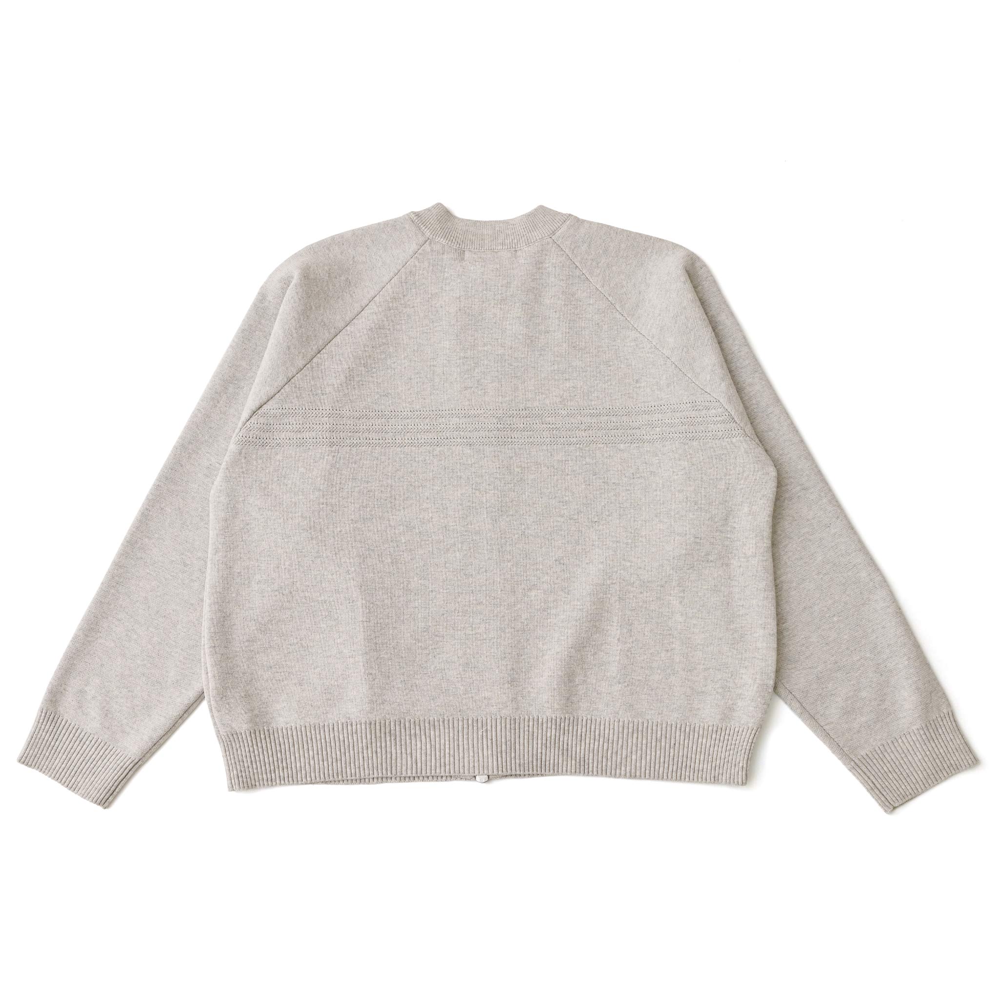 ハーフミラノニットジャケット 長袖