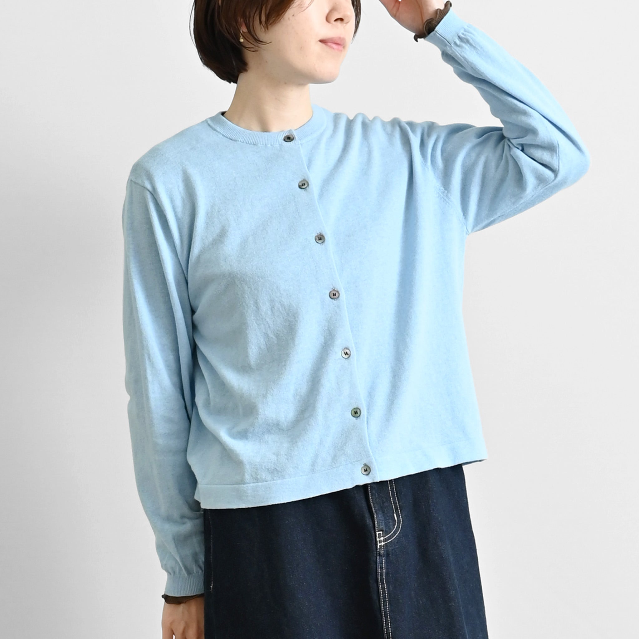 プレーンラインカーディガン 長袖 | deux C(ドゥ・セー)公式オンライン