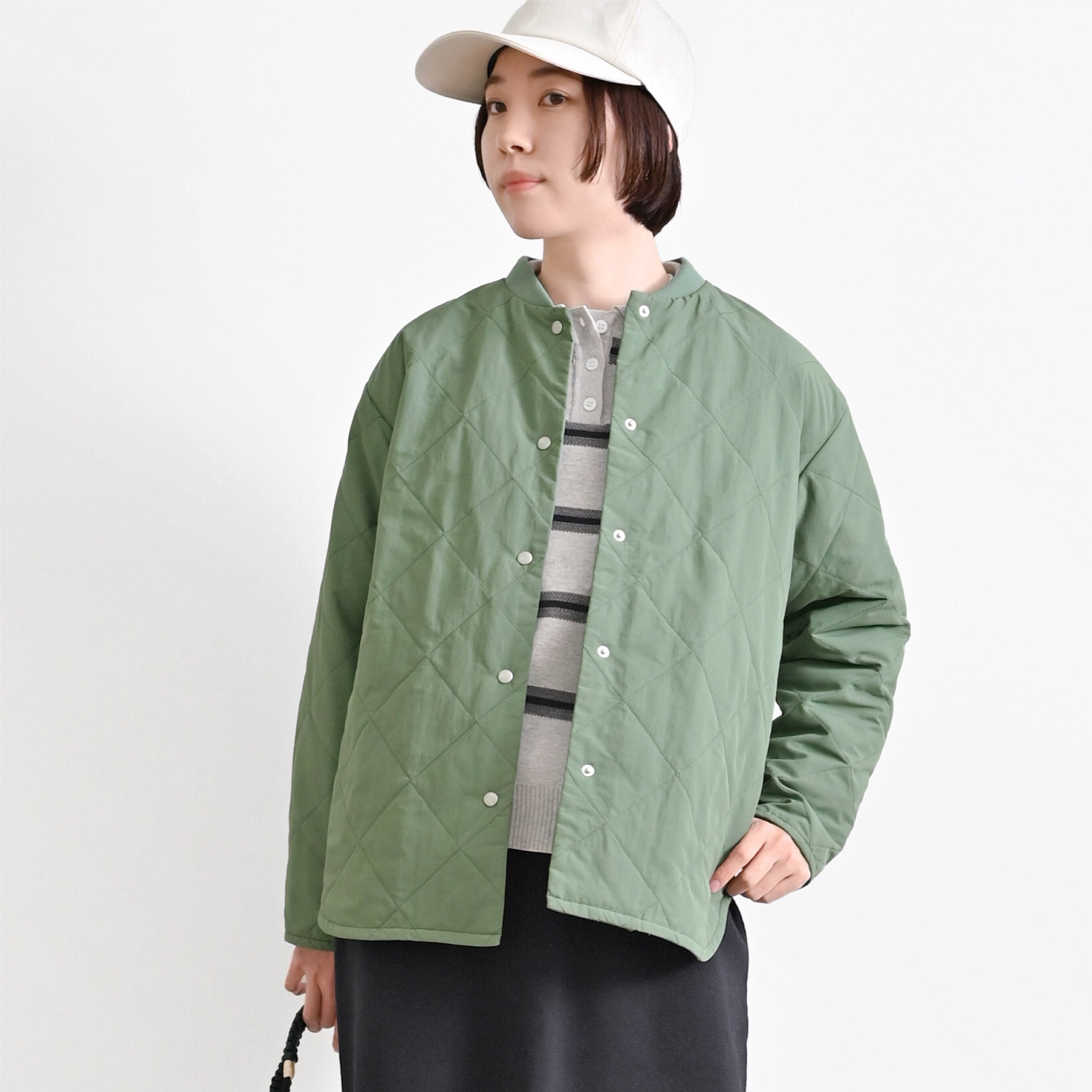 キルトジャケット 長袖