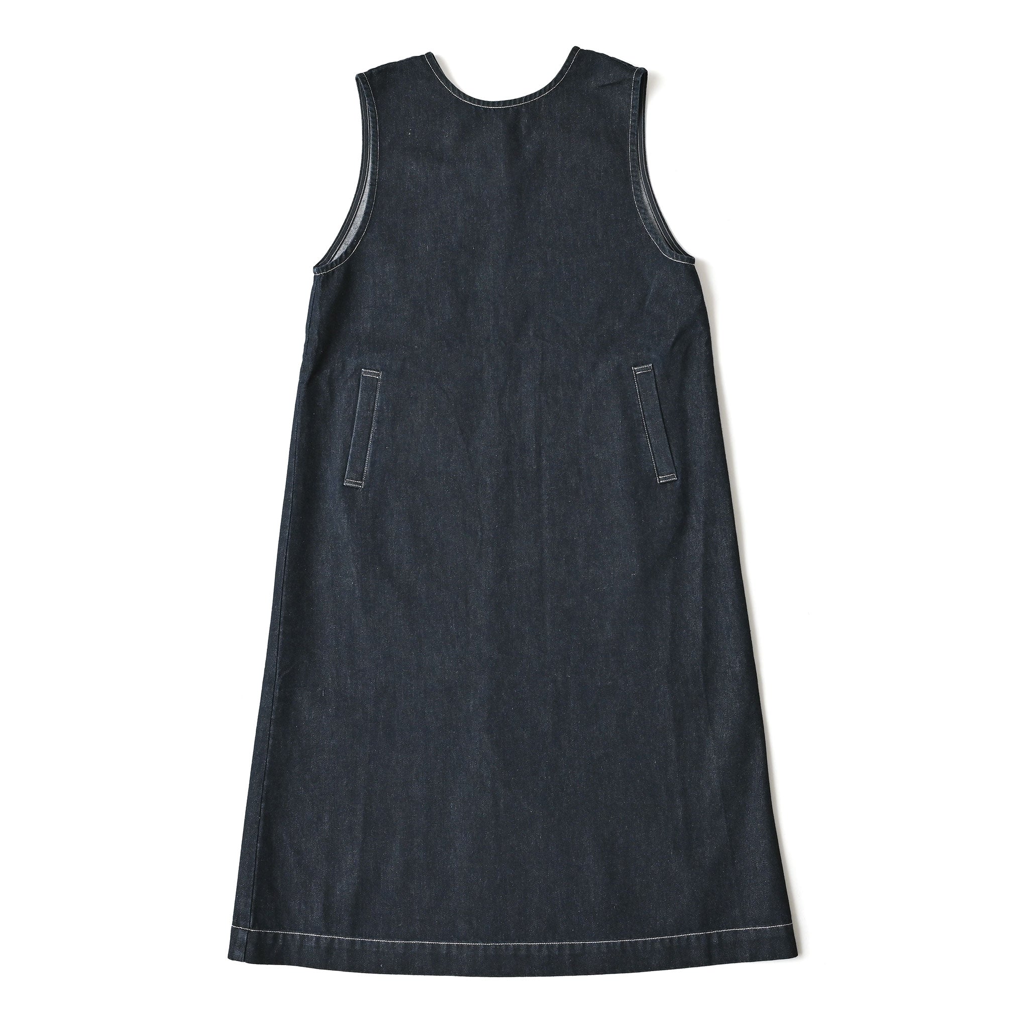 デニムステッチ ジャンパースカート