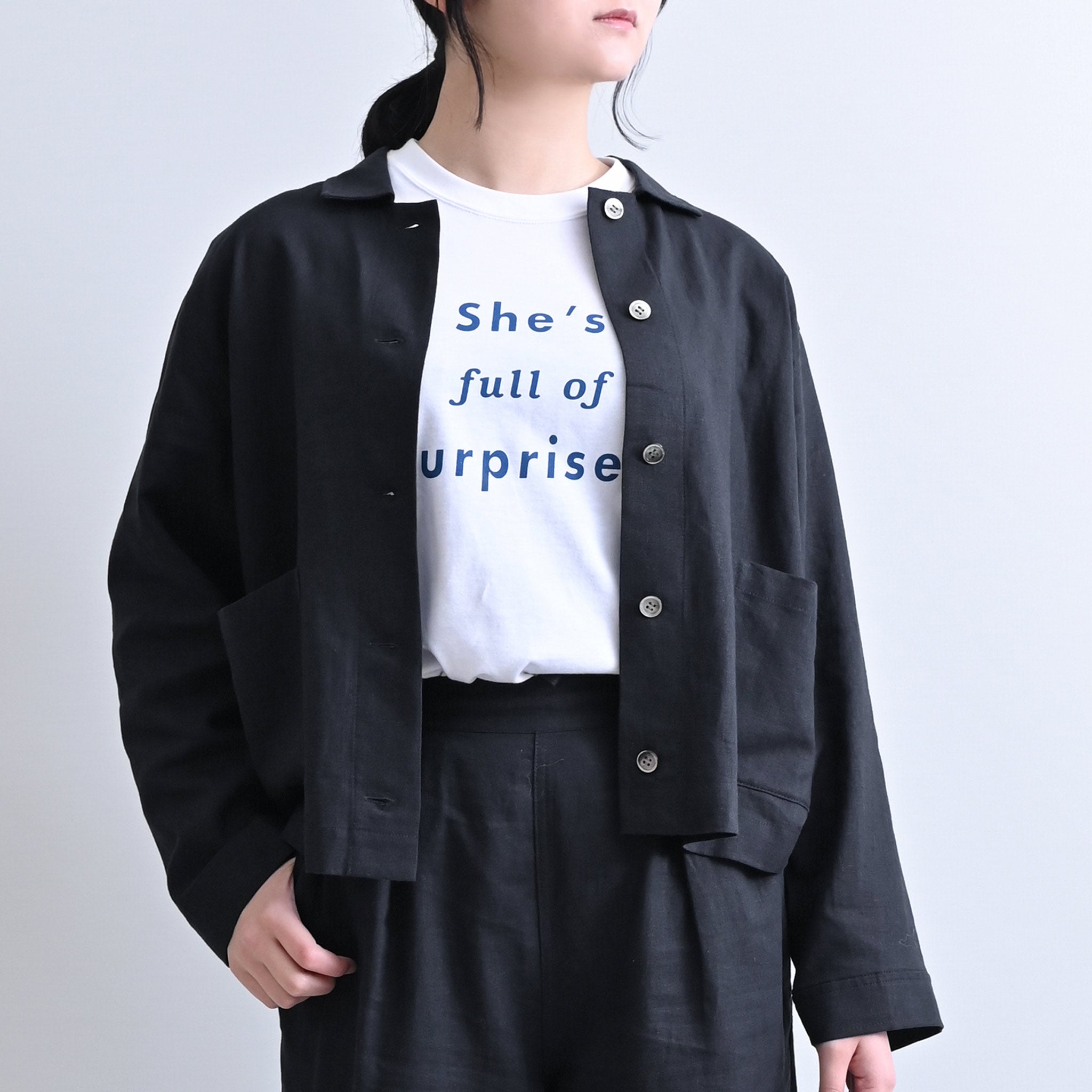 アサレーヨンジャケット 長袖