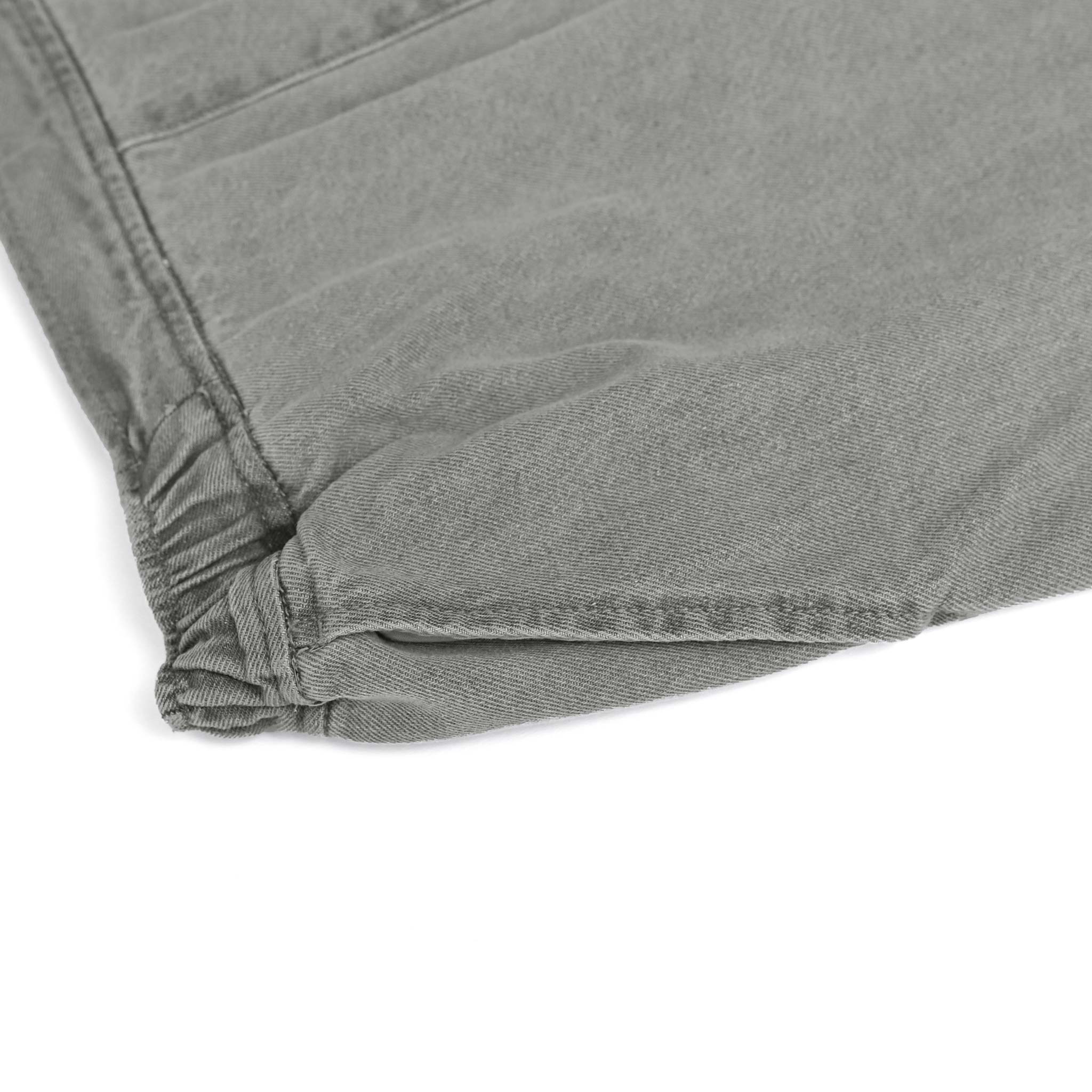 ウォッシュデニムセミワイドパンツ