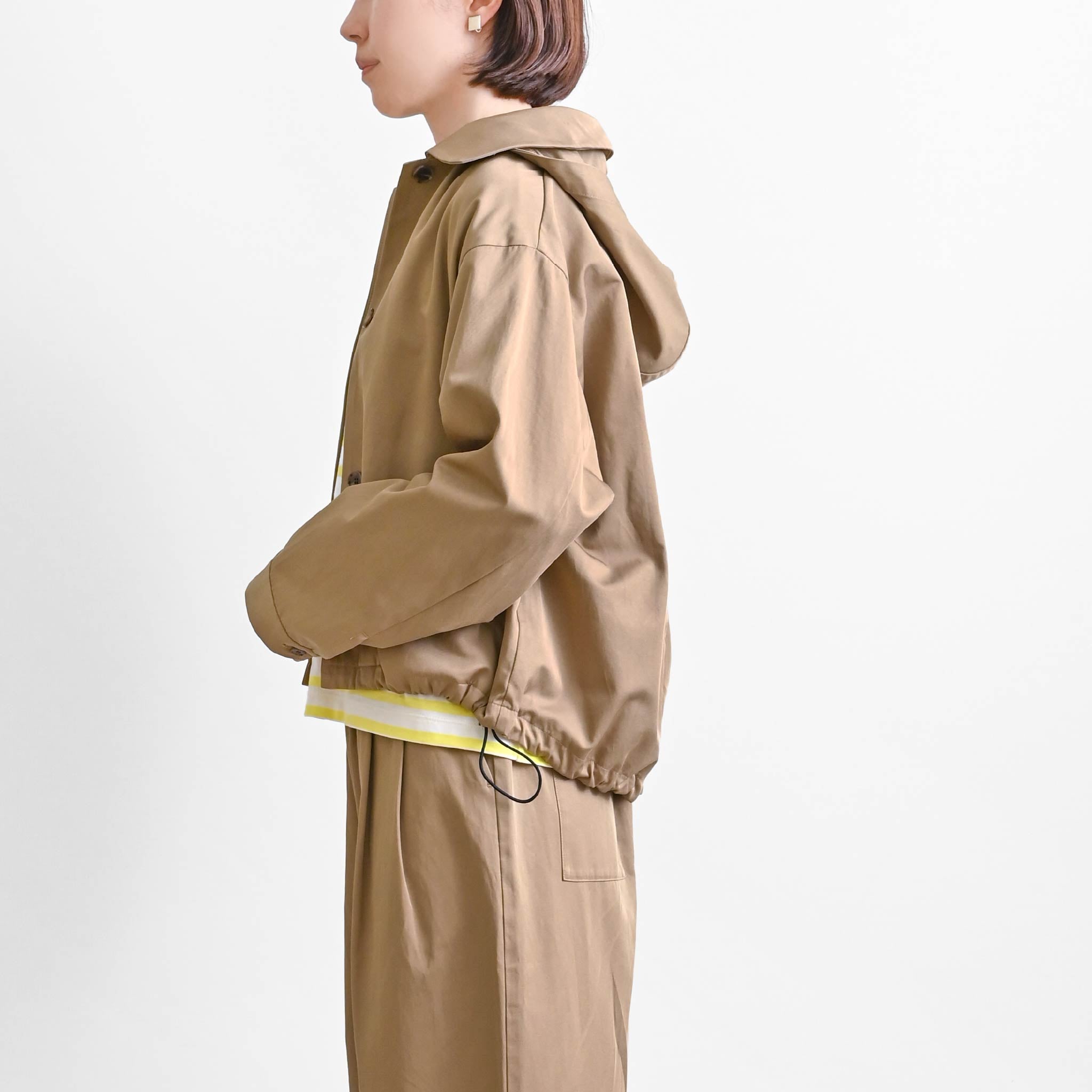 TCツイルジャケット フード付き  長袖