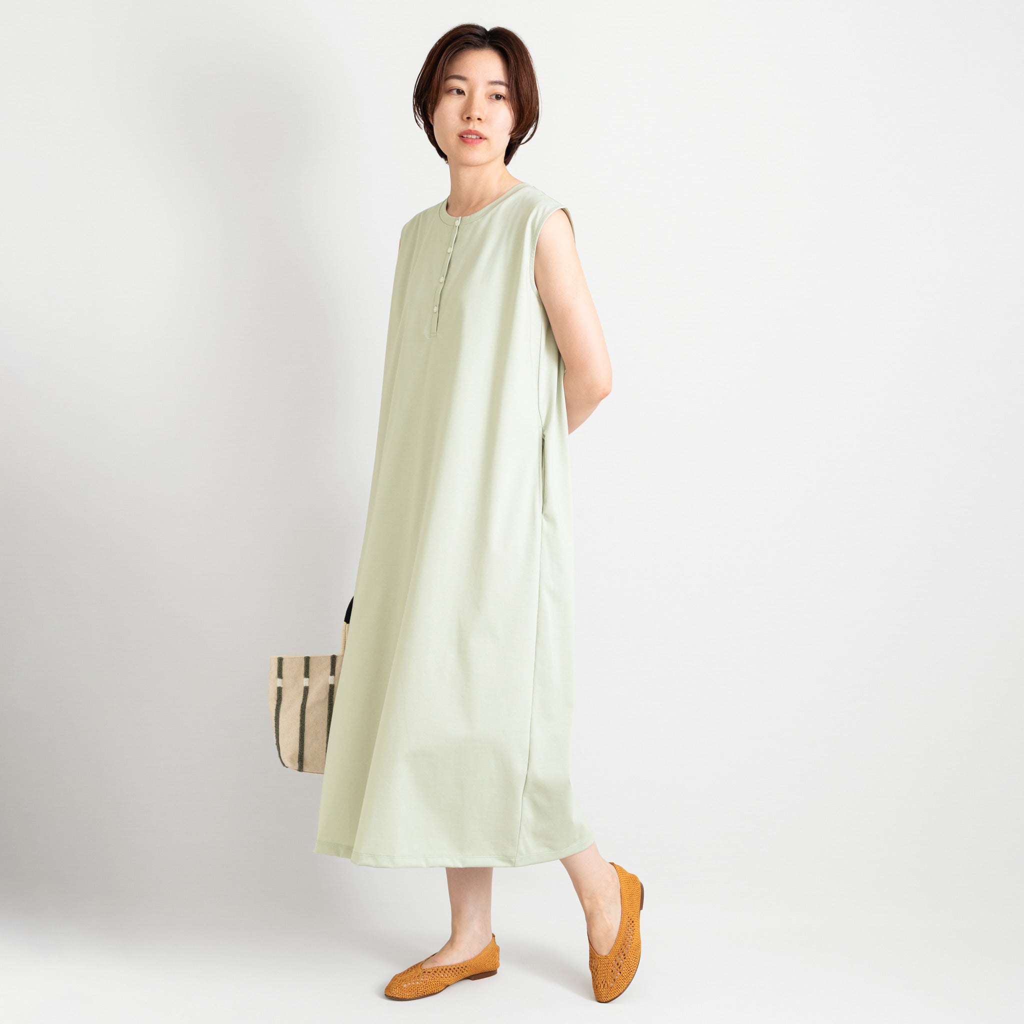 クリアテンジクワンピース ノースリーブ