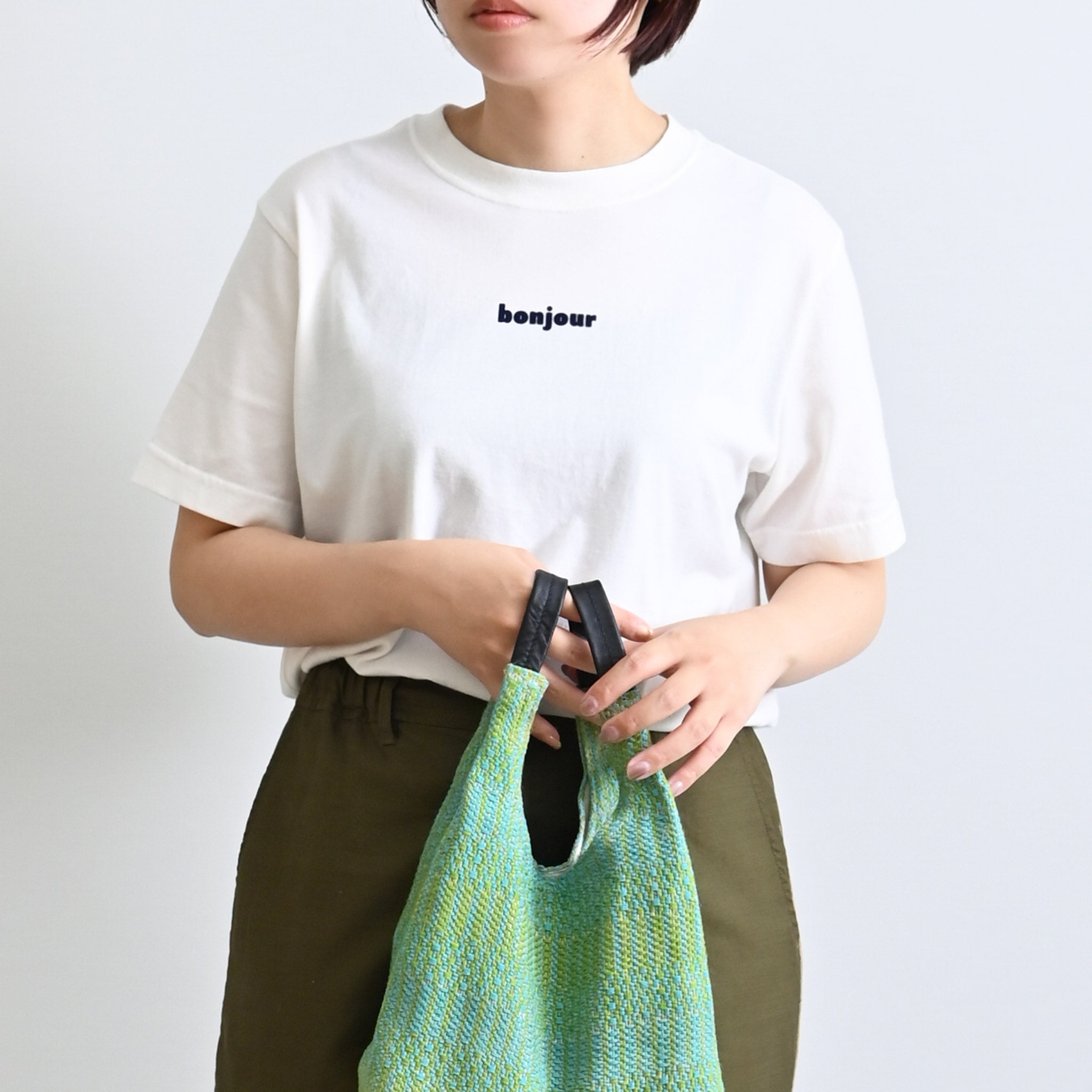 フロントバックプリントTシャツ 半袖