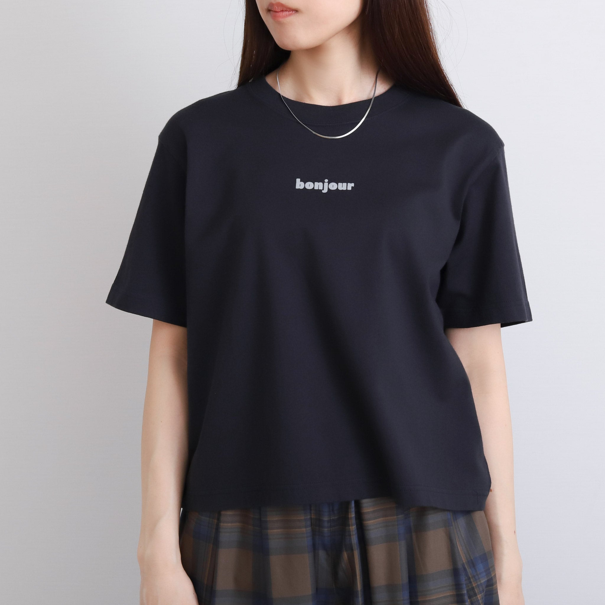 フロントバックプリントTシャツ 半袖