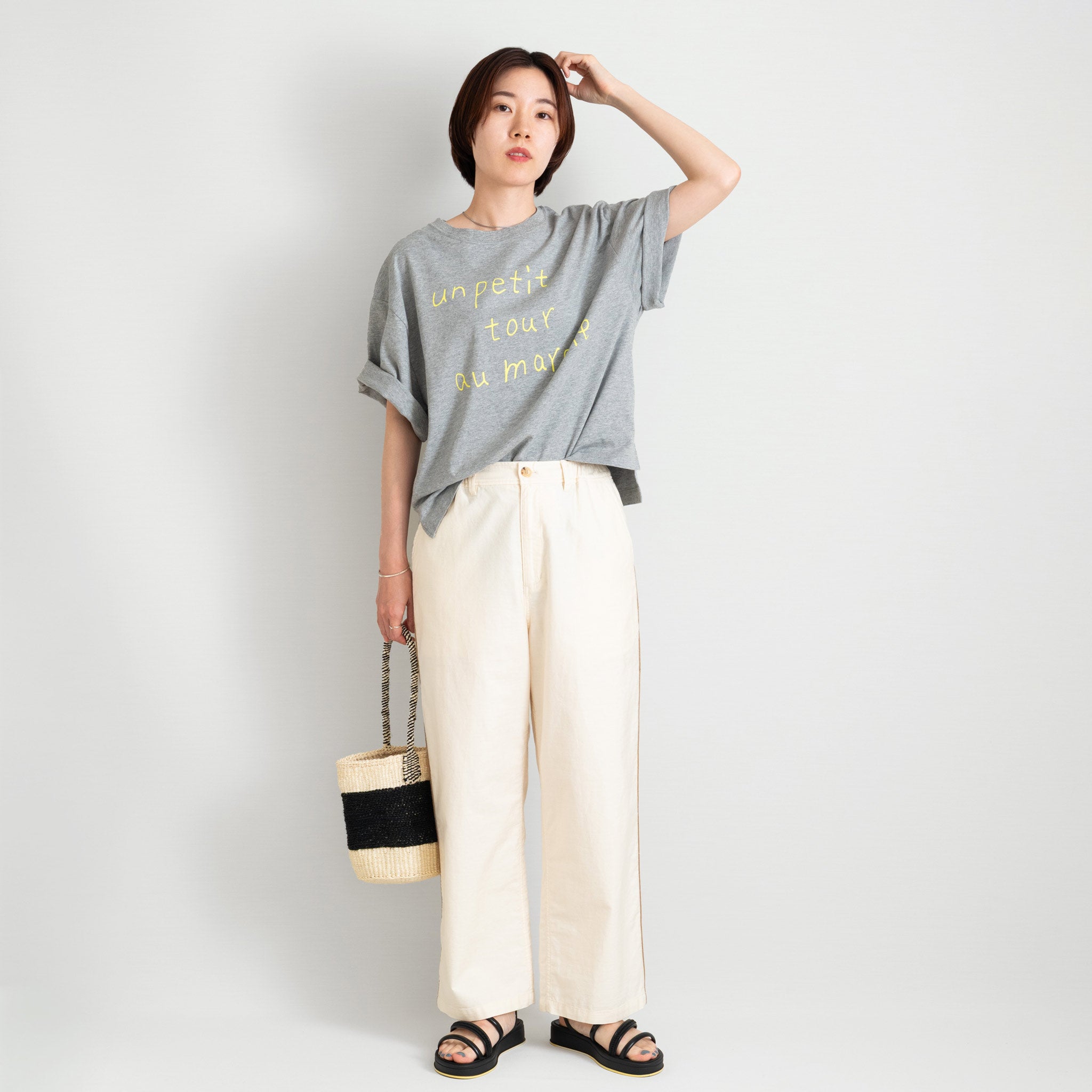 ラフロゴプルオーバー 半袖