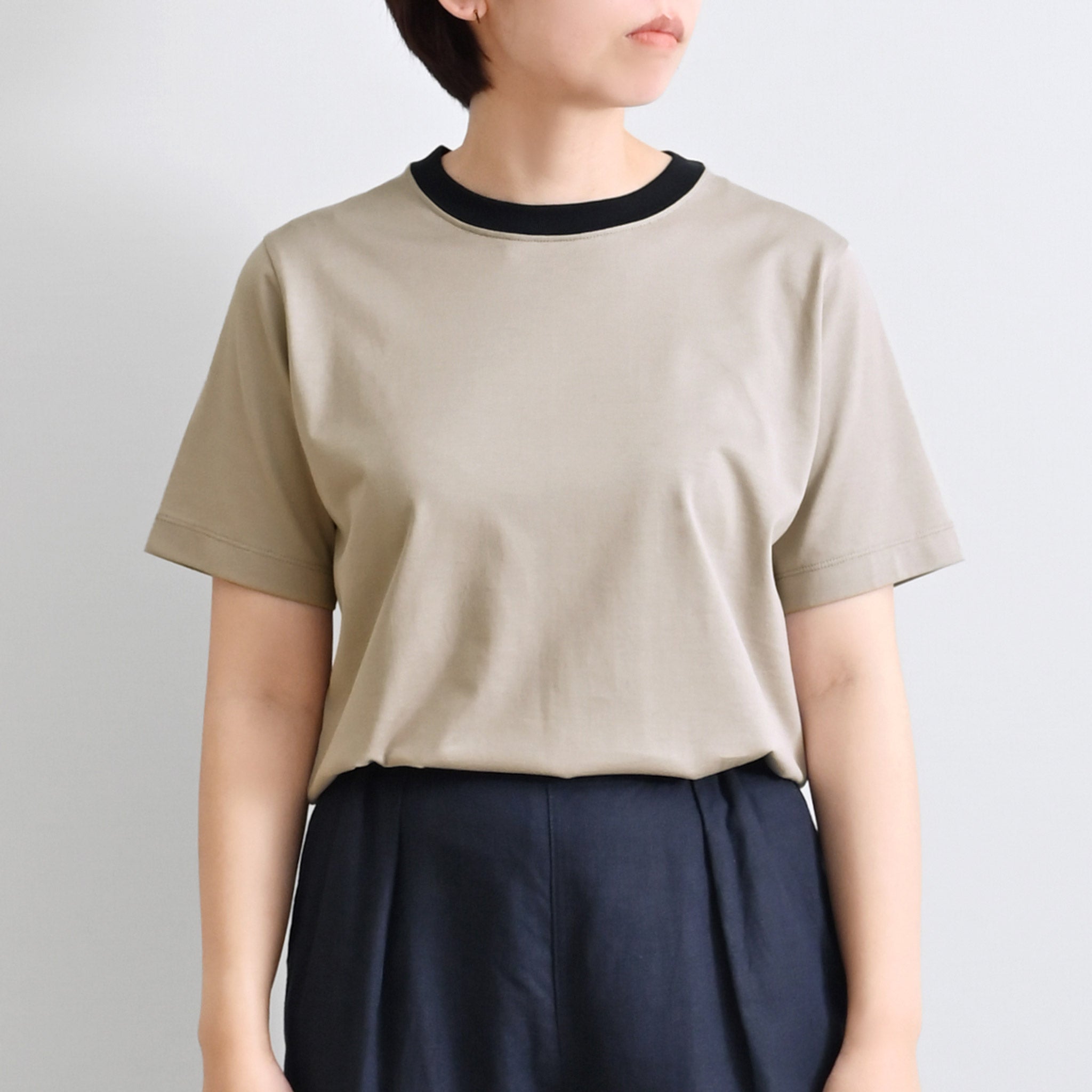 スーピマコンパクトテンジクTシャツ 半袖
