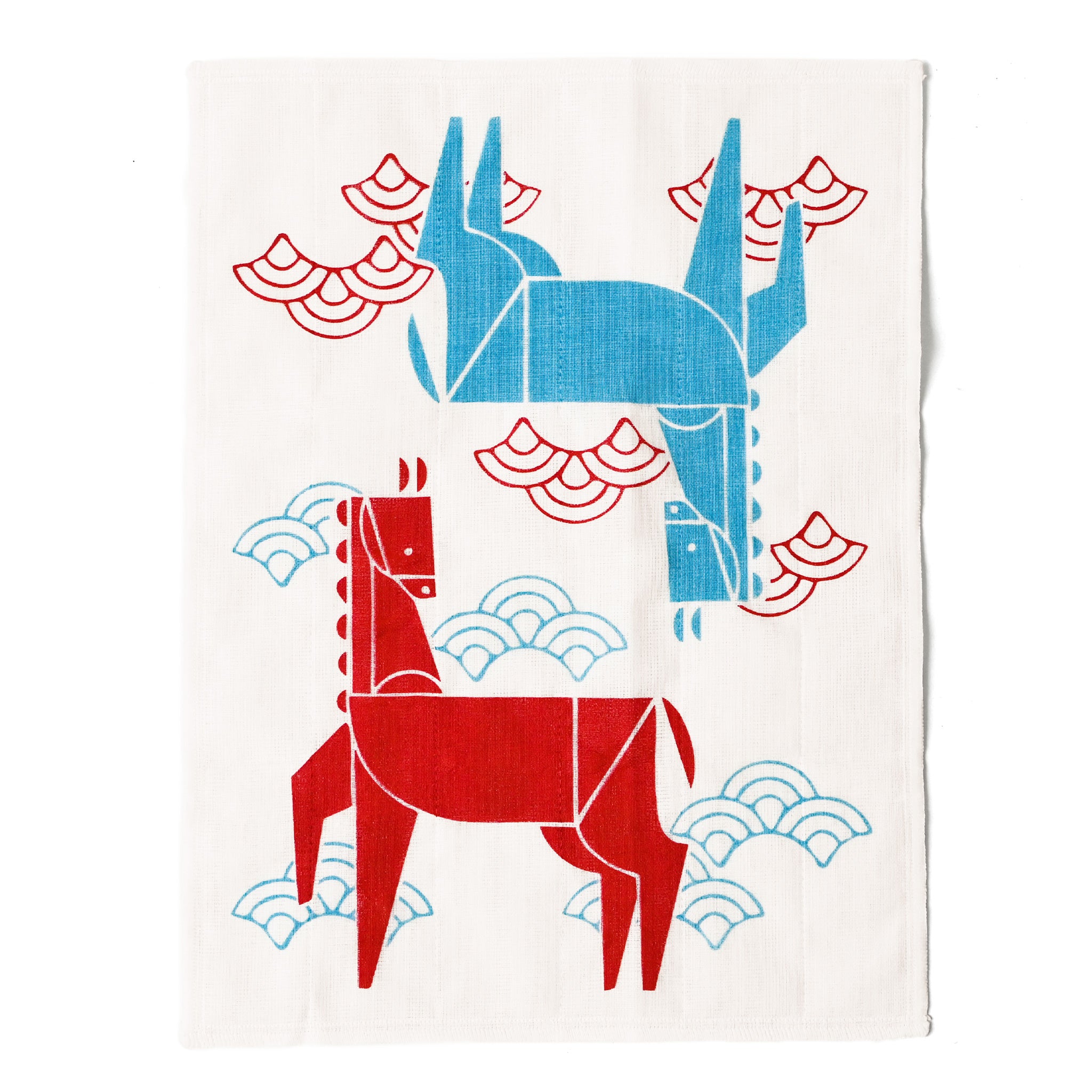 布巾[かやフキン] ふりむき午