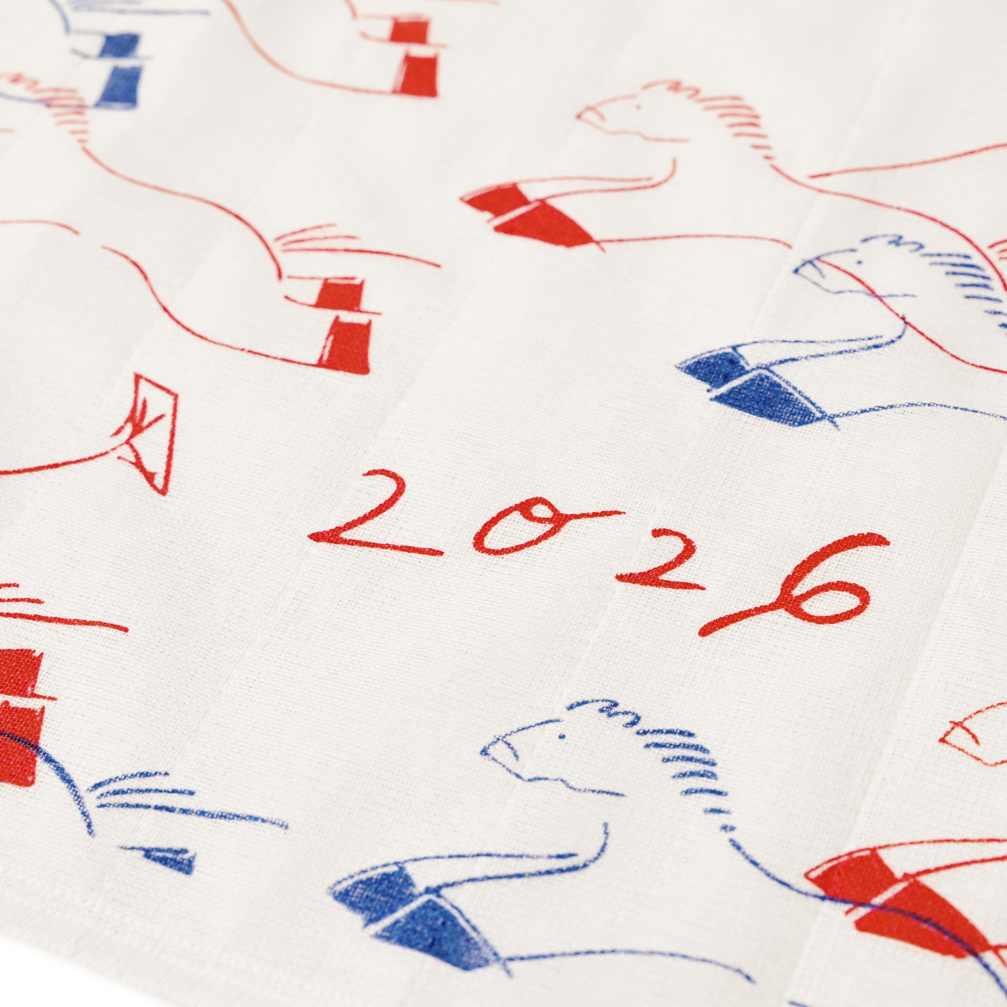 布巾[かやフキン] たこあげ午