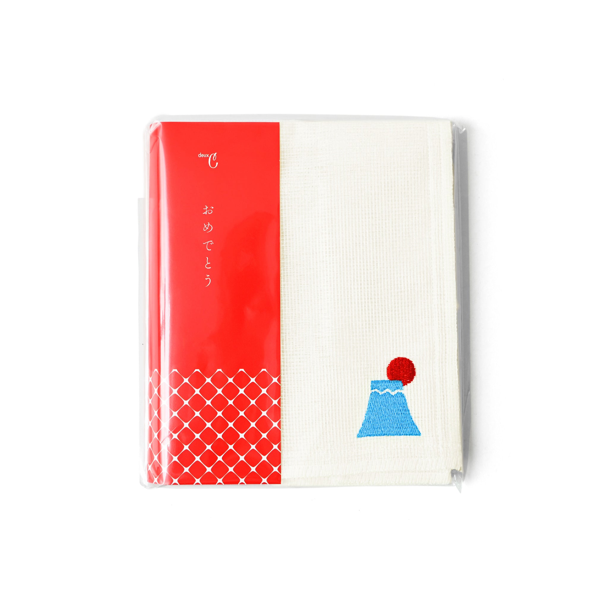 布巾[かやフキン] 刺繍富士山