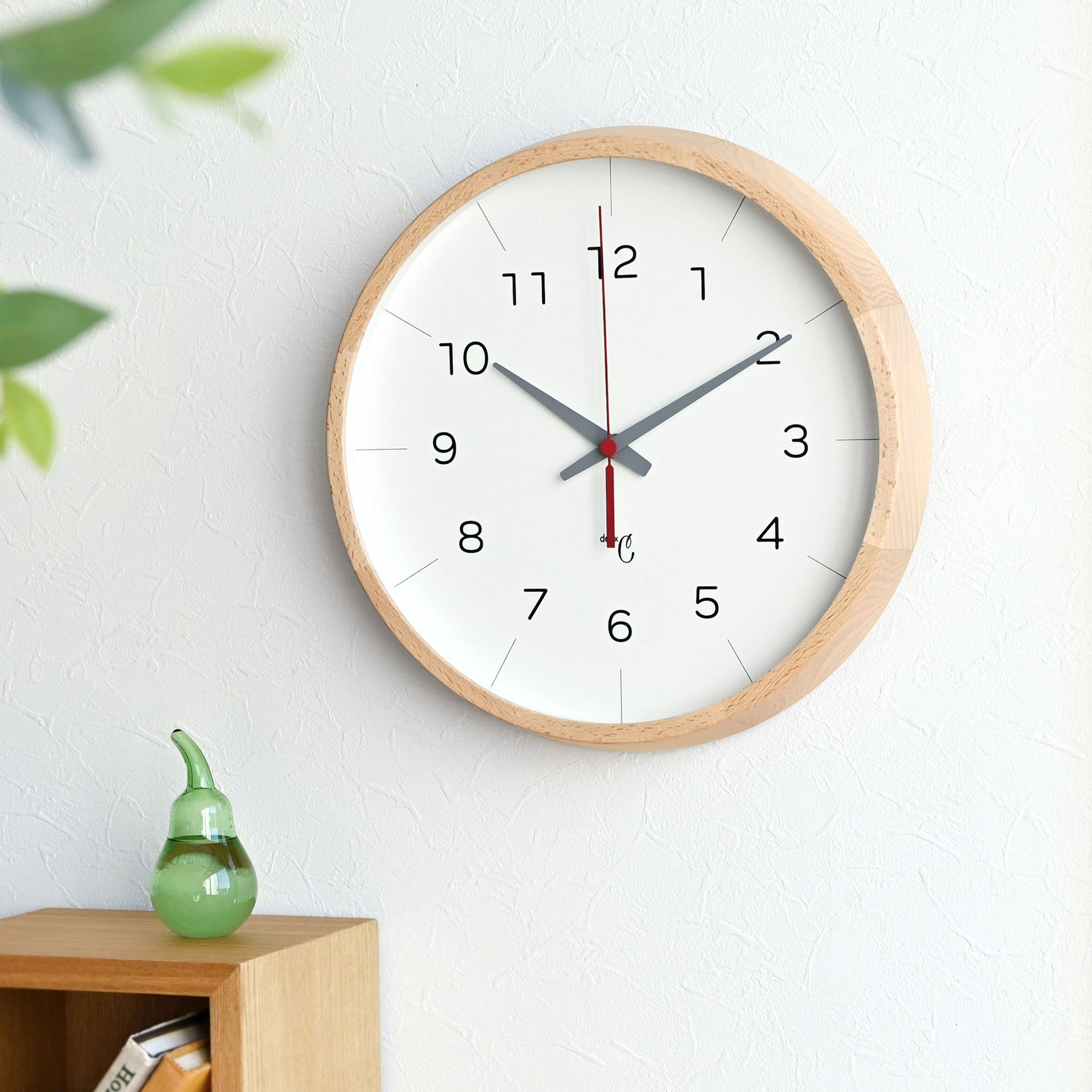 ナチュラルクロック(掛け電波時計)