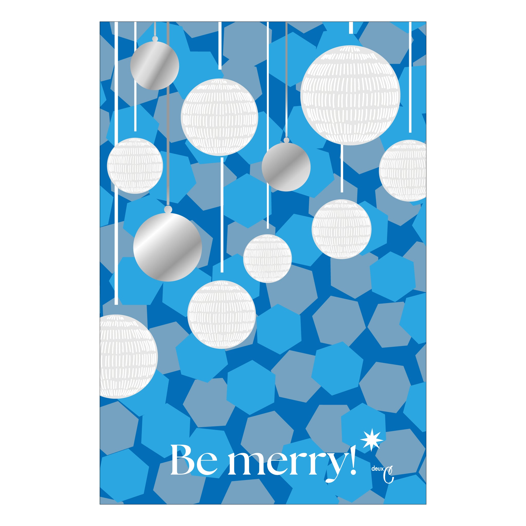 ポストカード[グリーティング] BE merry