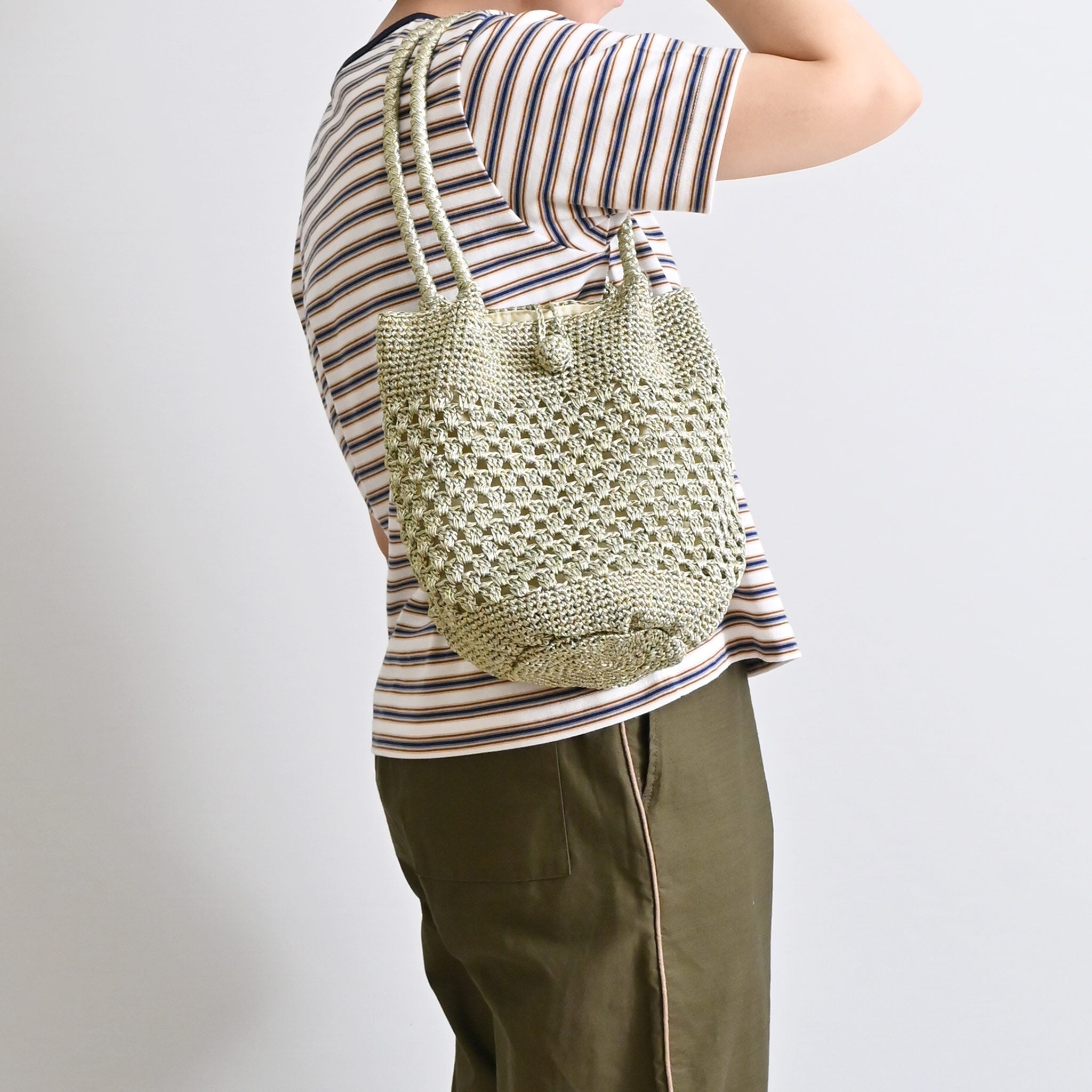 コードクロッシェバッグ