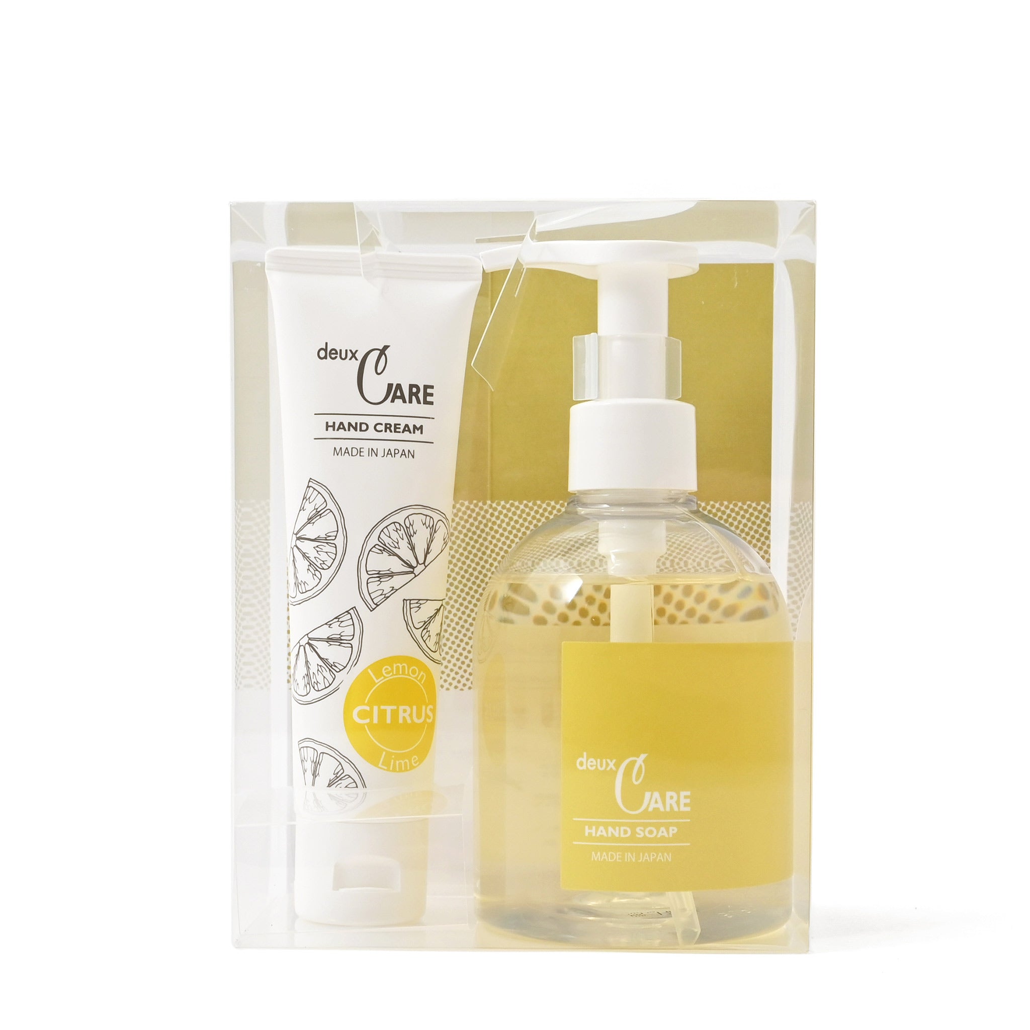 ハンドソープ・クリームセット[ドゥ・ケア]ラベンダゼラニウム | deux