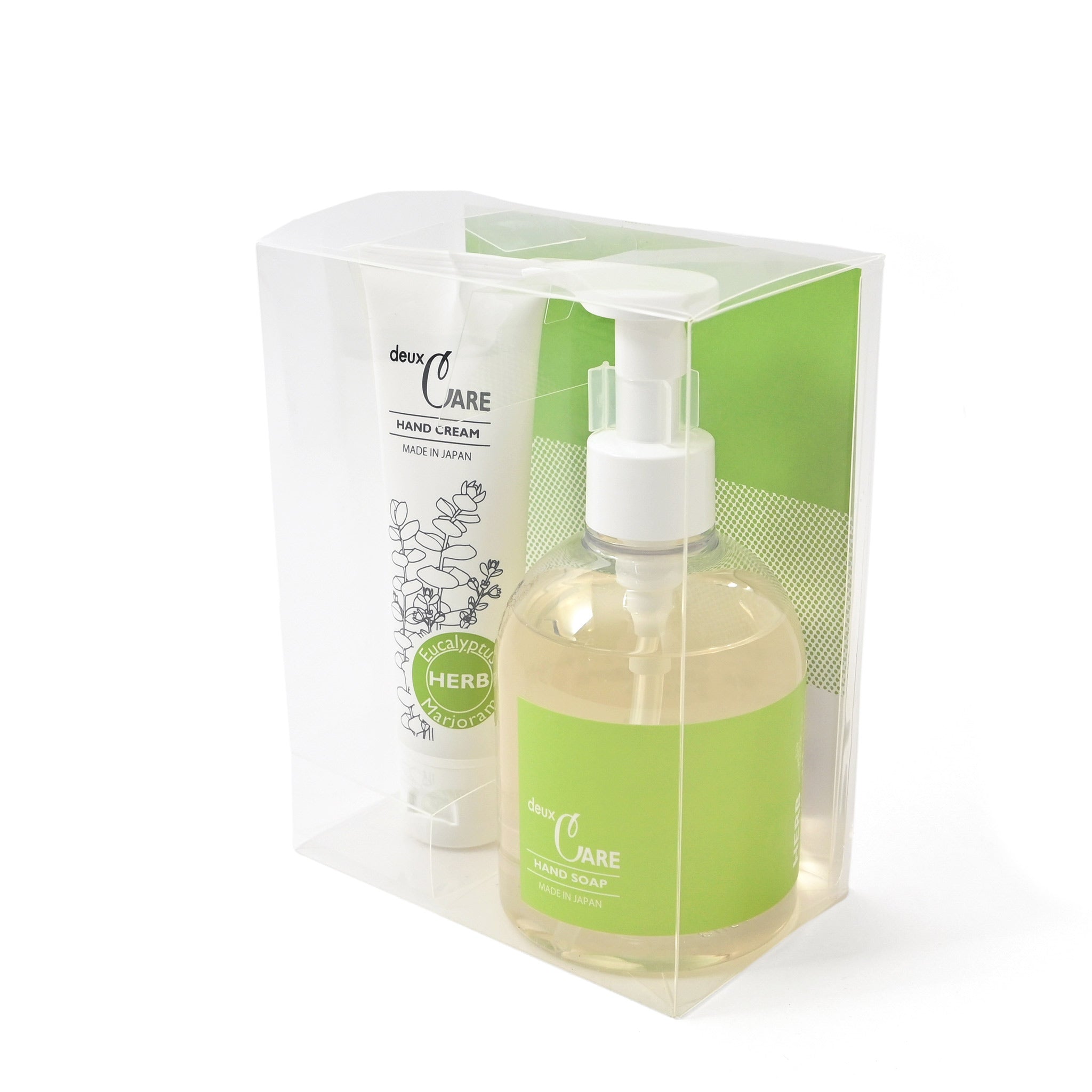 ハンドソープ・クリームセット[ドゥ・ケア]レモン&ライム | deux C